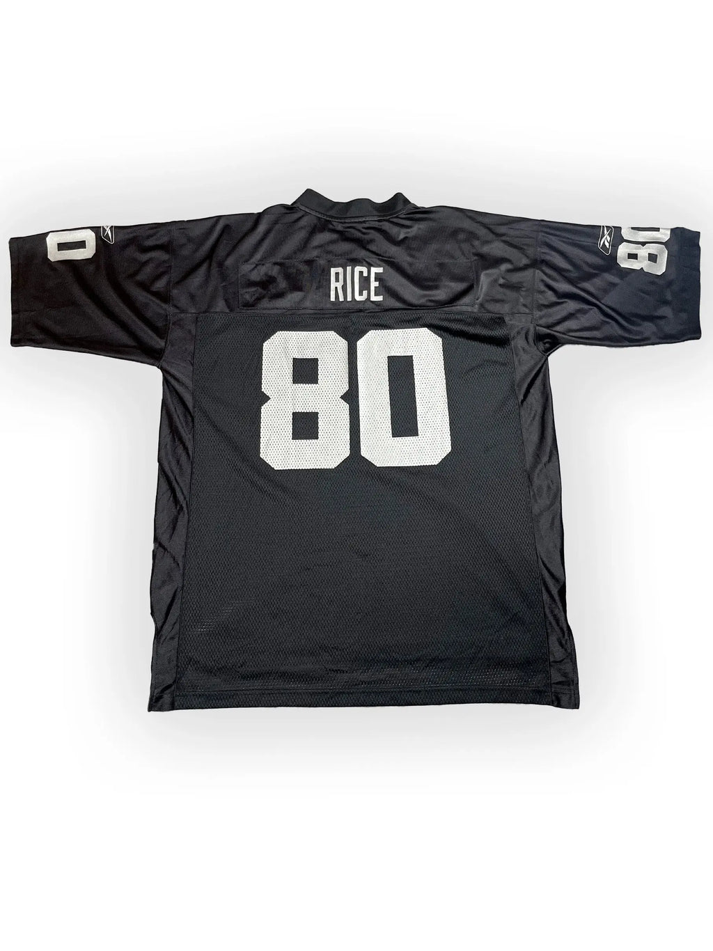Jerry Rice #80 - Oakland Raiders Home 2001-2004 - Reebok (XL) Reebok