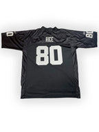 Jerry Rice #80 - Oakland Raiders Home 2001-2004 - Reebok (XL) Reebok