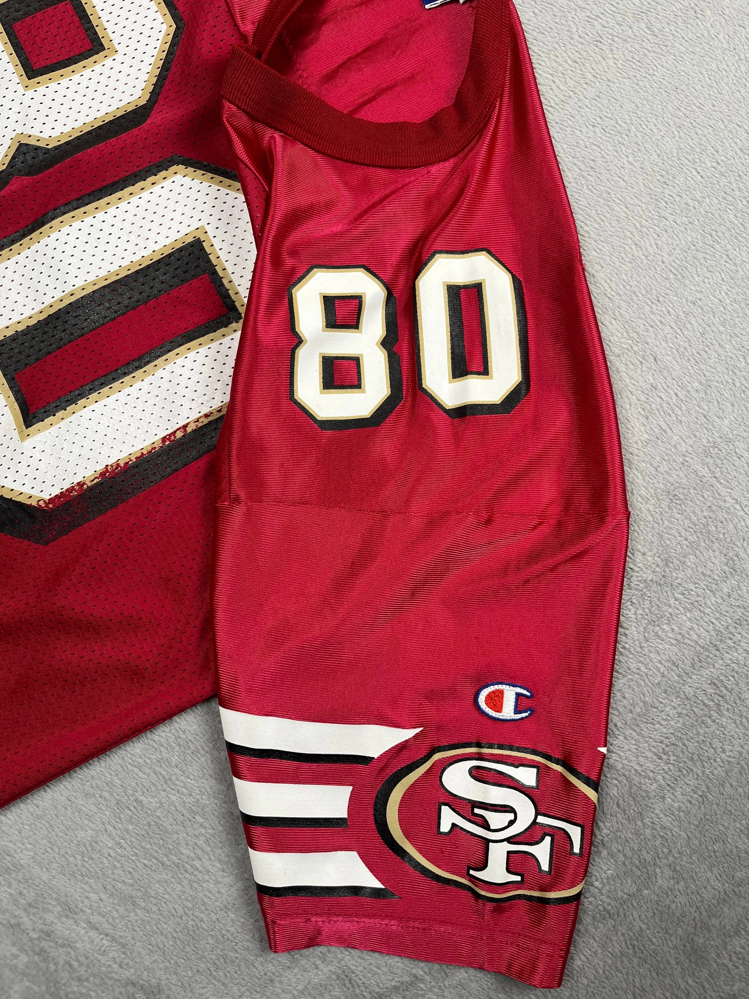 Jerry Rice #80 - San Francisco 49ers Home 1985-2000 - Champion (L) - Maillot NFL Champion