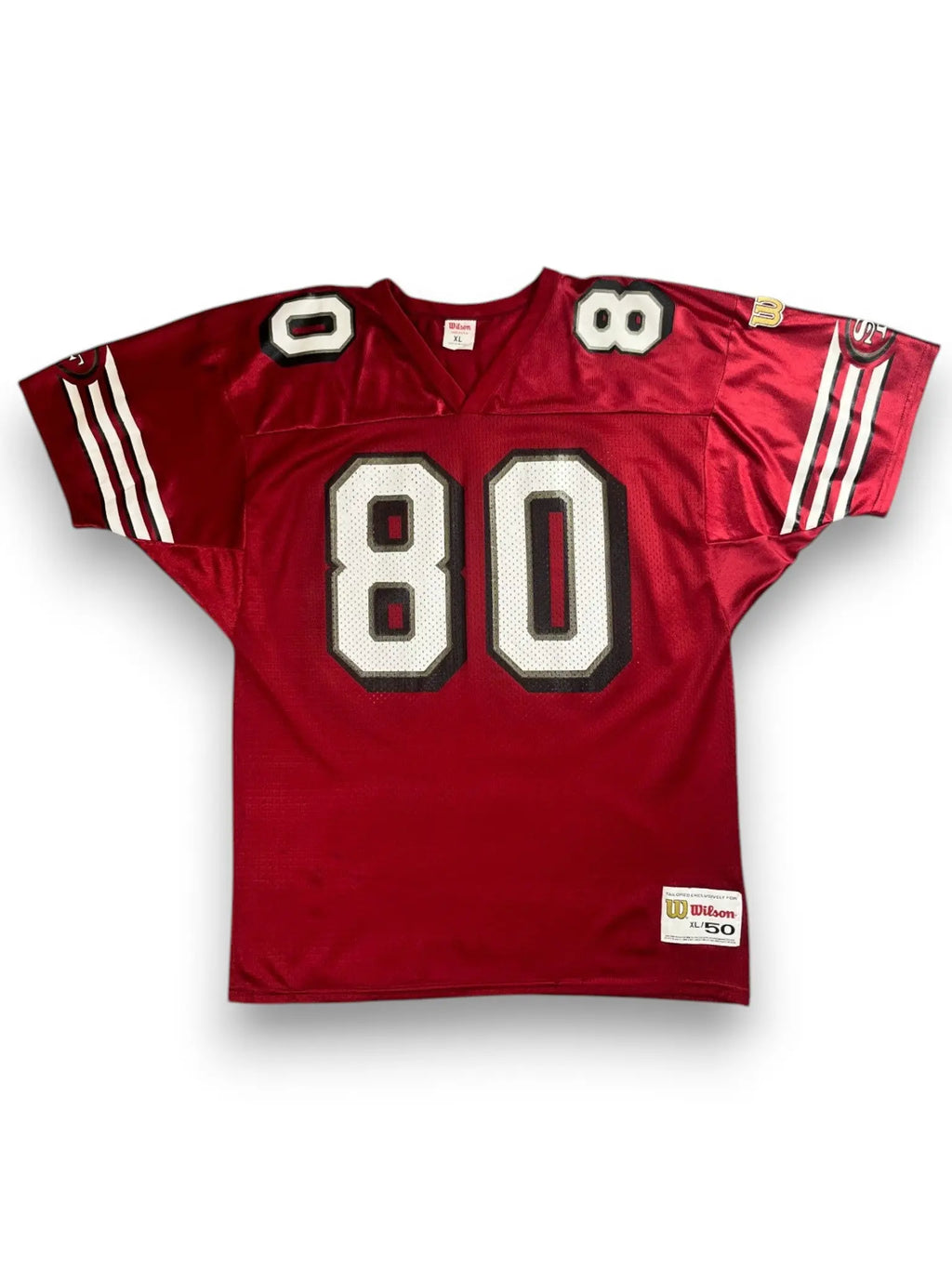 Jerry Rice #80 - San Francisco 49ers Home 1985-2000 - Wilson (XL) - Maillot NFL