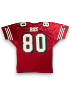 Jerry Rice #80 - San Francisco 49ers Home 1985-2000 - Wilson (XL) - Maillot NFL