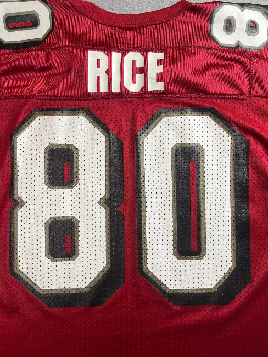 Jerry Rice #80 - San Francisco 49ers Home 1985-2000 - Wilson (XL) - Maillot NFL