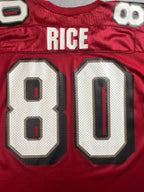 Jerry Rice #80 - San Francisco 49ers Home 1985-2000 - Wilson (XL) - Maillot NFL