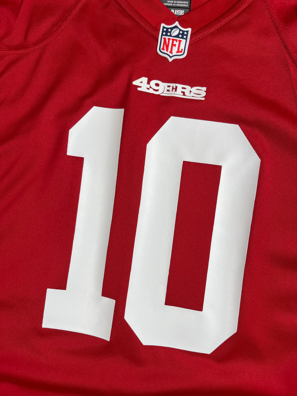 Jimmy Garoppolo #10 - San Francisco 49ers Home 2017-2022 - Nike (L) - Maillot NFL Nike