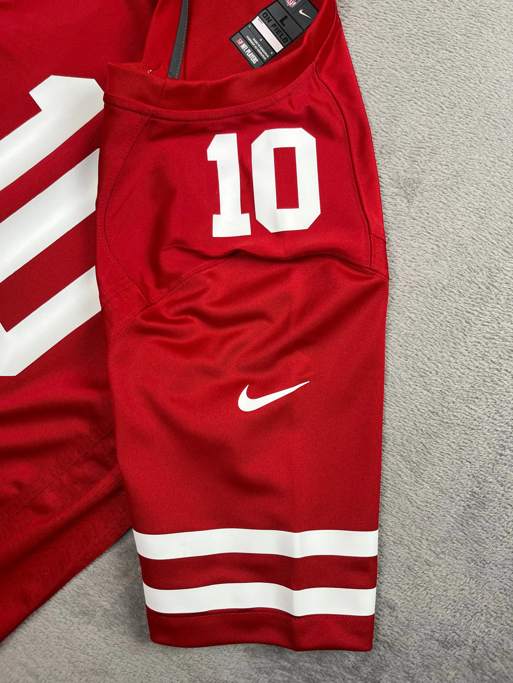 Jimmy Garoppolo #10 - San Francisco 49ers Home 2017-2022 - Nike (L) - Maillot NFL Nike