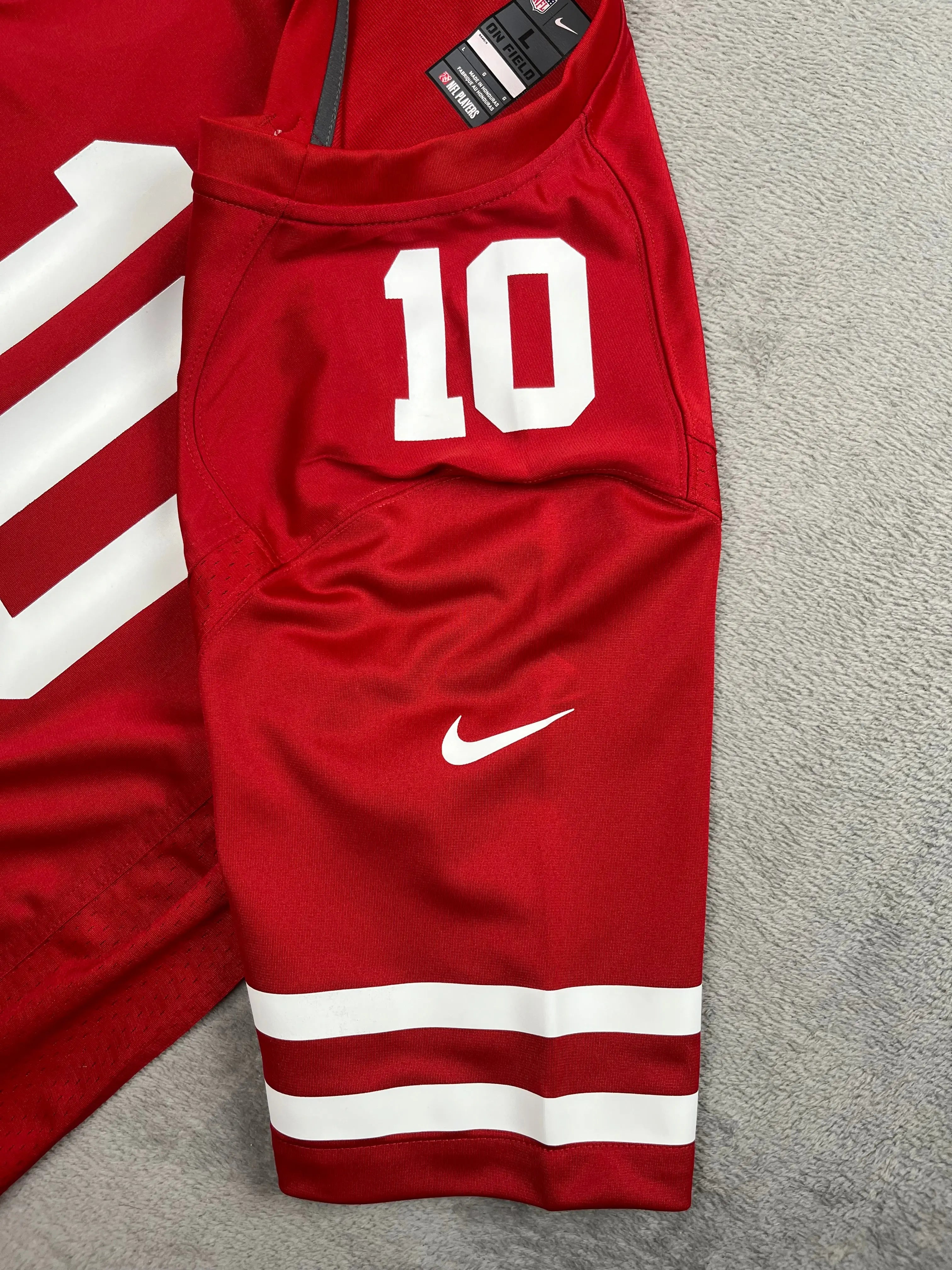 Jimmy Garoppolo #10 - San Francisco 49ers Home 2017-2022 - Nike (L) - Maillot NFL Nike