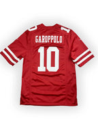 Jimmy Garoppolo #10 - San Francisco 49ers Home 2017-2022 - Nike (S) - Maillot NFL Nike