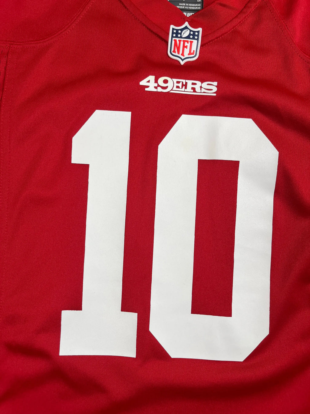 Jimmy Garoppolo #10 - San Francisco 49ers Home 2017-2022 - Nike (S) - Maillot NFL Nike