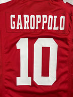 Jimmy Garoppolo #10 - San Francisco 49ers Home 2017-2022 - Nike (S) - Maillot NFL Nike