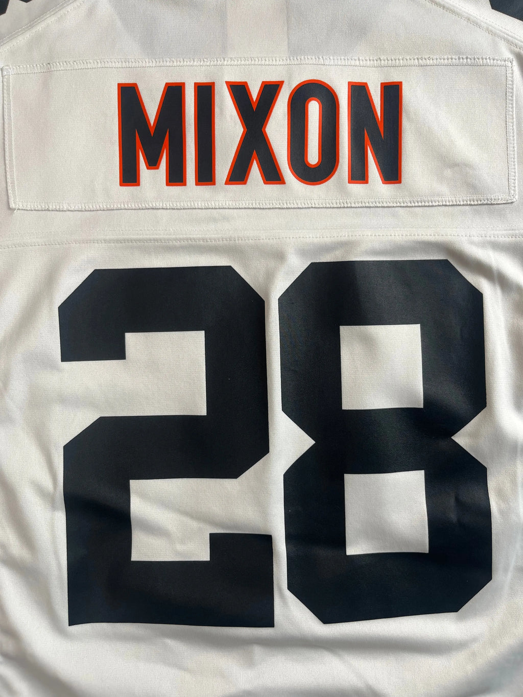 Joe Mixon #28 - Cincinnati Bengals Away 2017-2023 - Nike (M) - Maillot NFL