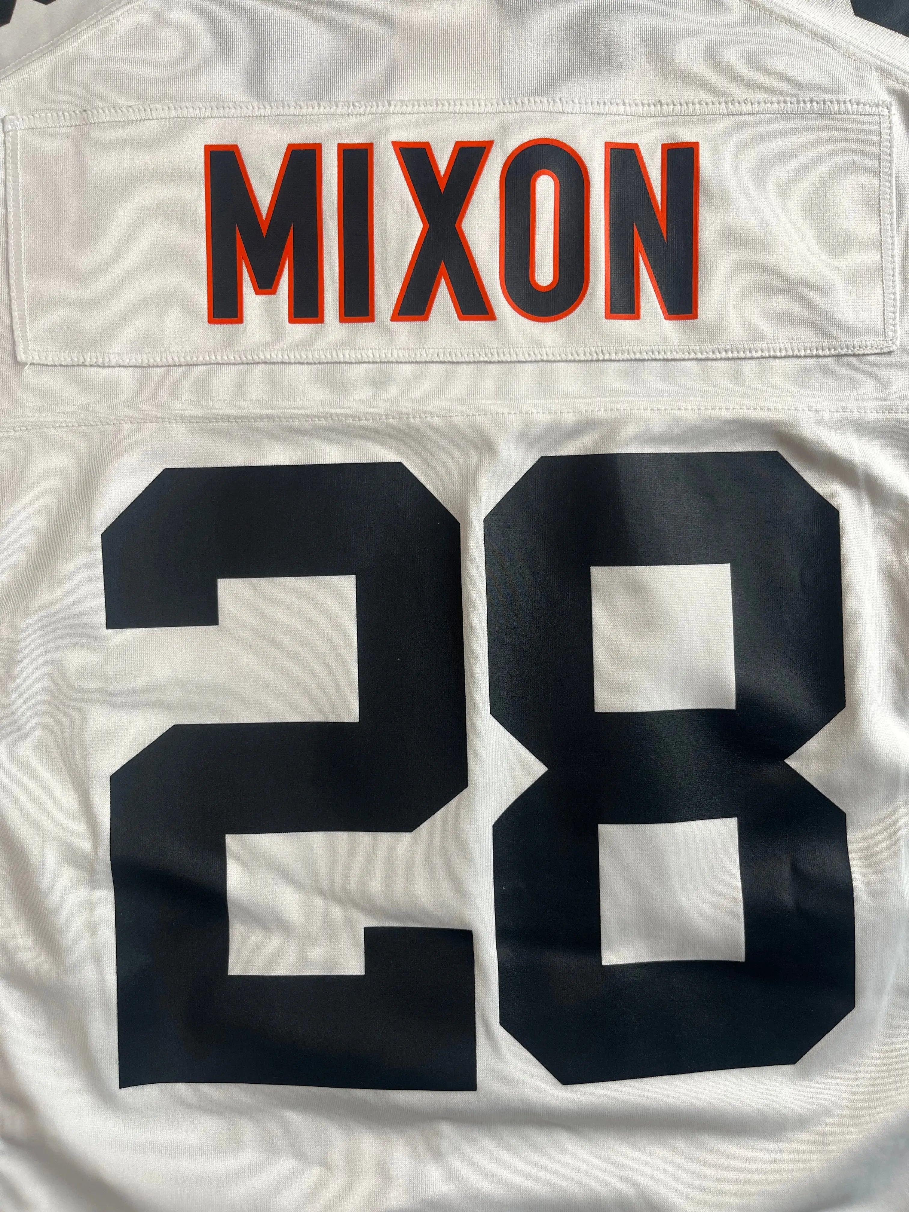 Joe Mixon #28 - Cincinnati Bengals Away 2017-2023 - Nike (M) - Maillot NFL