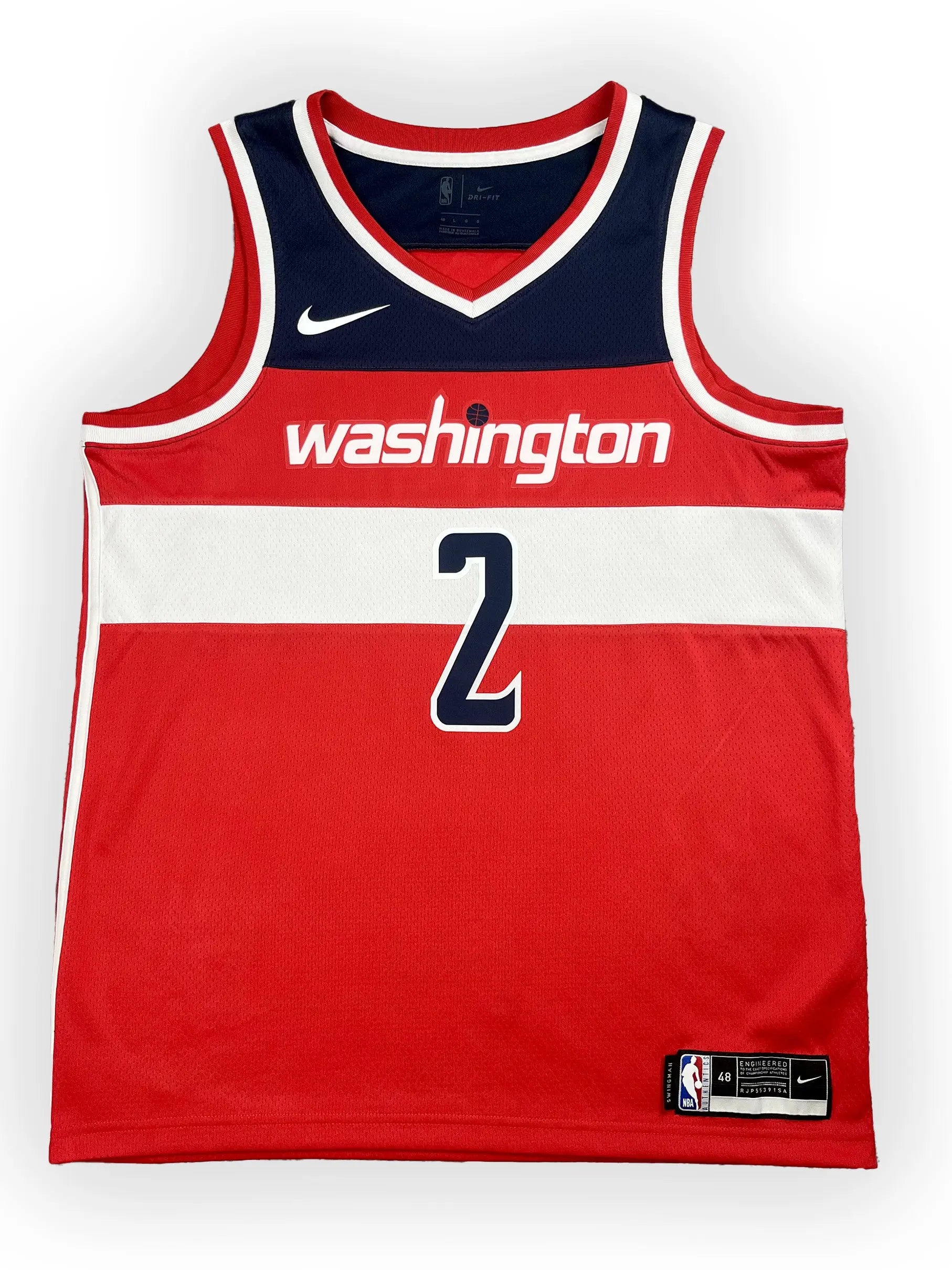 John Wall #2 - Washington Wizards Home 2018-2020 - Nike (L) - Maillot NBA Nike