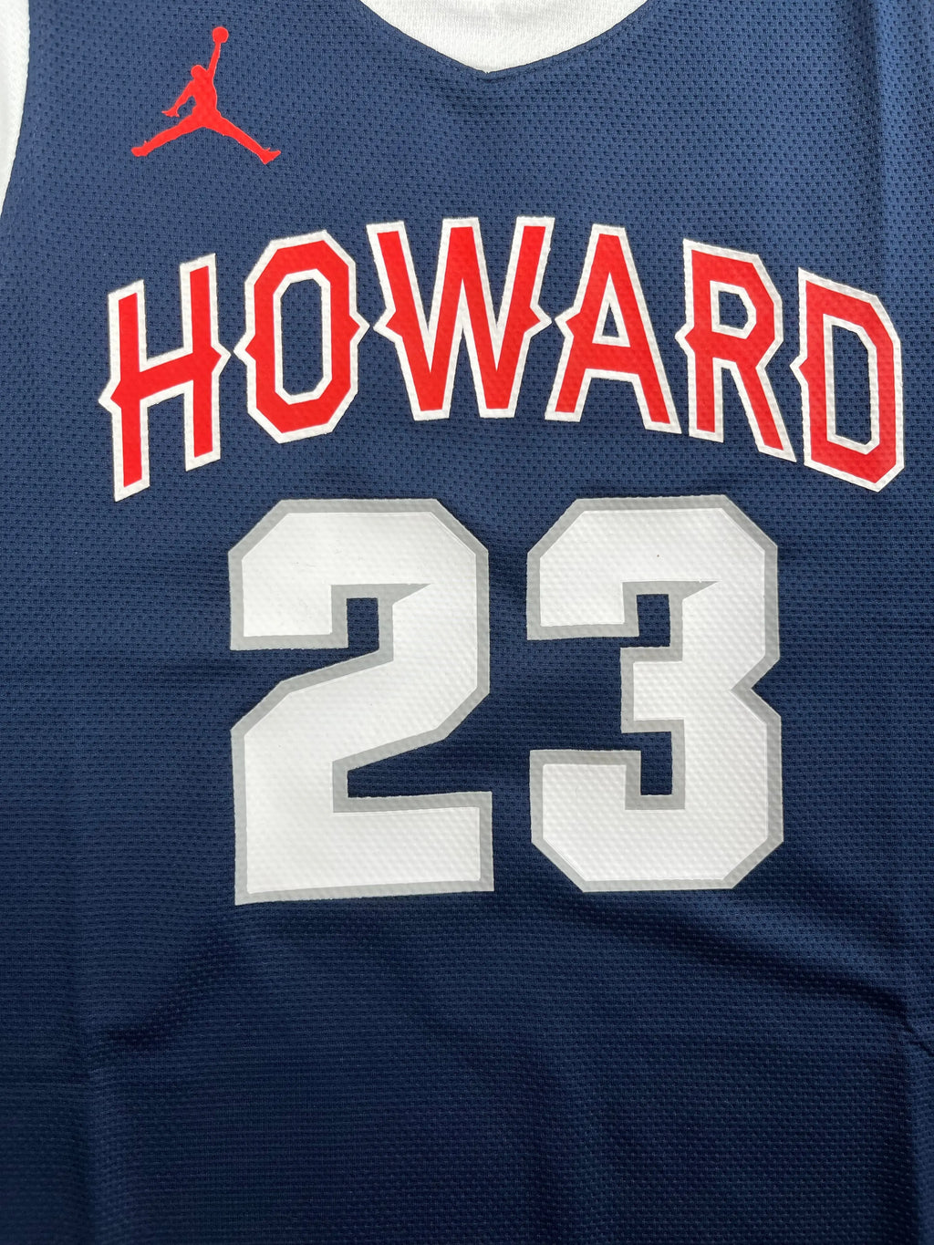 Jordan #23 - Howard Bison NCAA MEAC - Jordan (L) - Maillot NBA *BNWT*