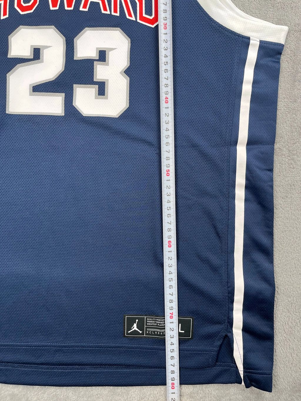 Jordan #23 - Howard Bison NCAA MEAC - Jordan (L) - Maillot NBA *BNWT*