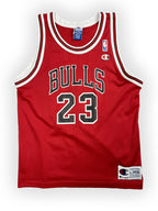 Michael Jordan #23 - Chicago Bulls Away 1989-1997 - Champion (XS/S) - Maillot NBA Champion