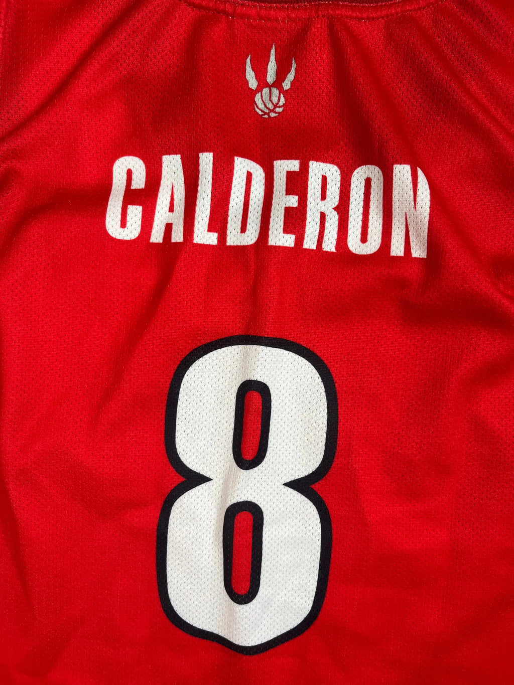 José Calderon #8 - Toronto Raptors Away 2007-2013 - Champion (XL) - Maillot NBA Champion