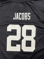 Josh Jacobs #28 - Oakland/Las Vegas Raiders 2019-2023 - Nike (S) (XL Youth) - Maillot NFL Nike