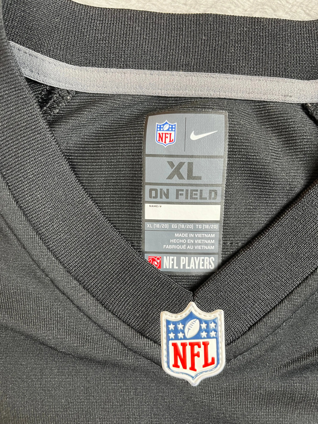 Josh Jacobs #28 - Oakland/Las Vegas Raiders 2019-2023 - Nike (S) (XL Youth) - Maillot NFL Nike