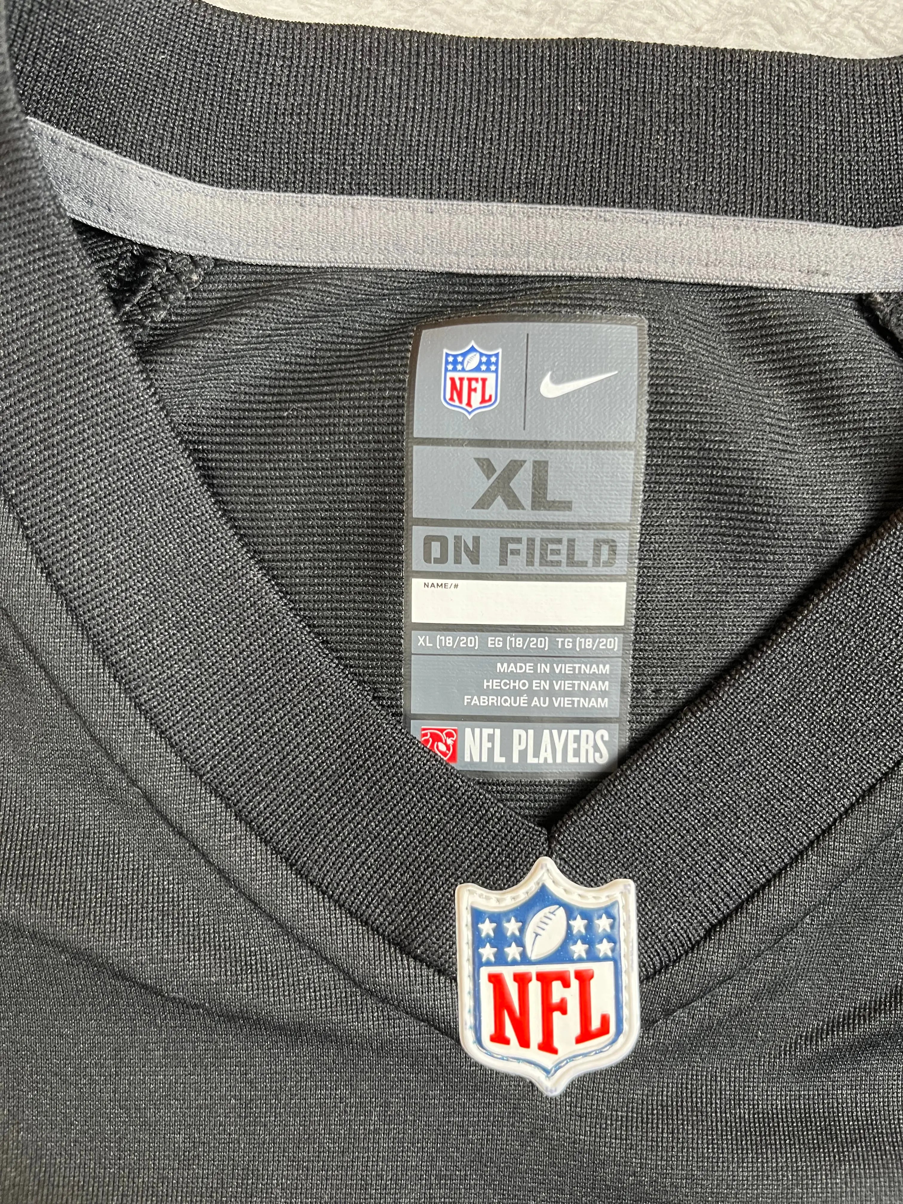 Josh Jacobs #28 - Oakland/Las Vegas Raiders 2019-2023 - Nike (S) (XL Youth) - Maillot NFL Nike