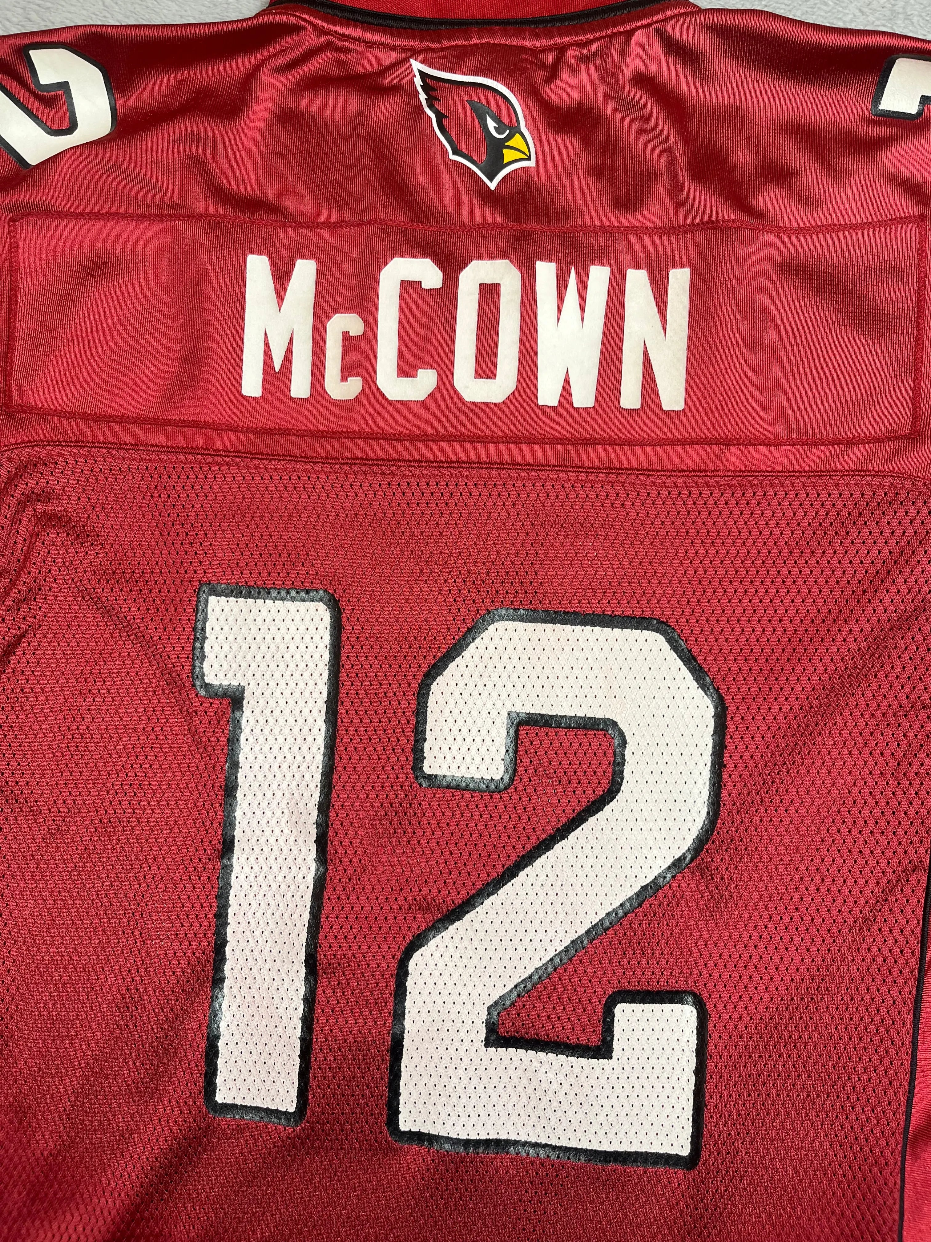 Josh McCown #12 - Arizona Cardinals Home 2002-2005 - Reebok (M) - Maillot NFL Reebok