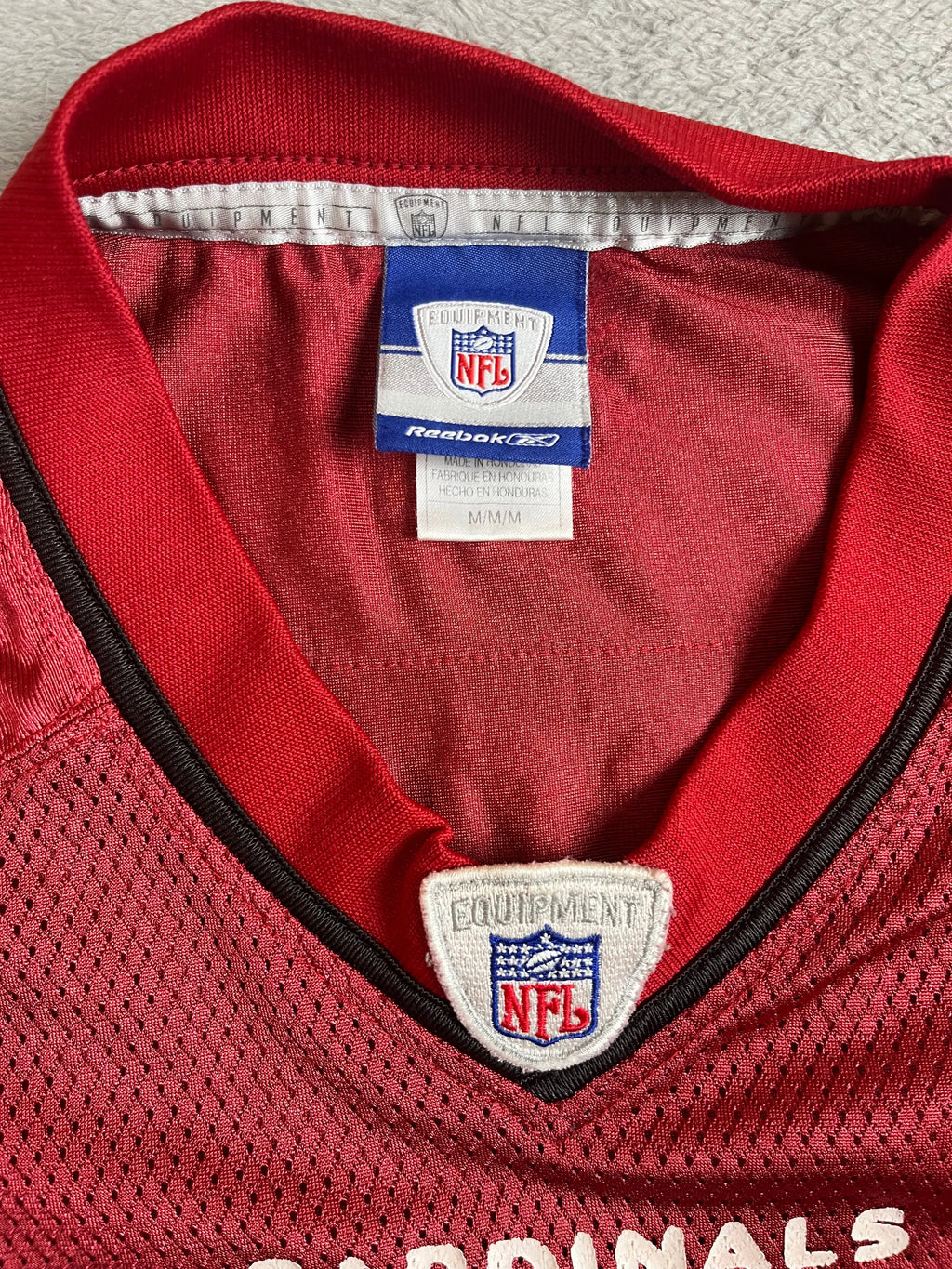 Josh McCown #12 - Arizona Cardinals Home 2002-2005 - Reebok (M) - Maillot NFL Reebok