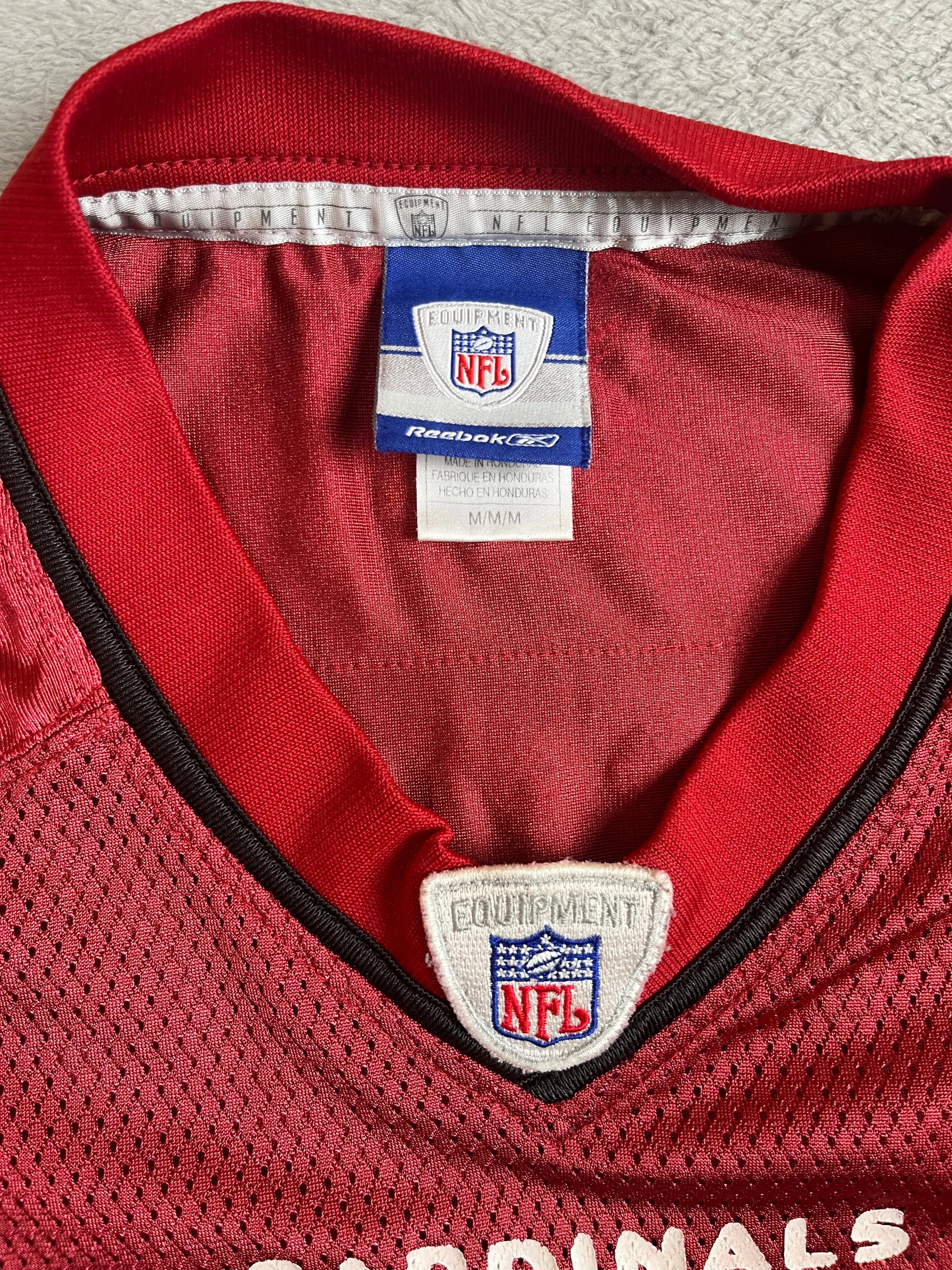 Josh McCown #12 - Arizona Cardinals Home 2002-2005 - Reebok (M) - Maillot NFL Reebok