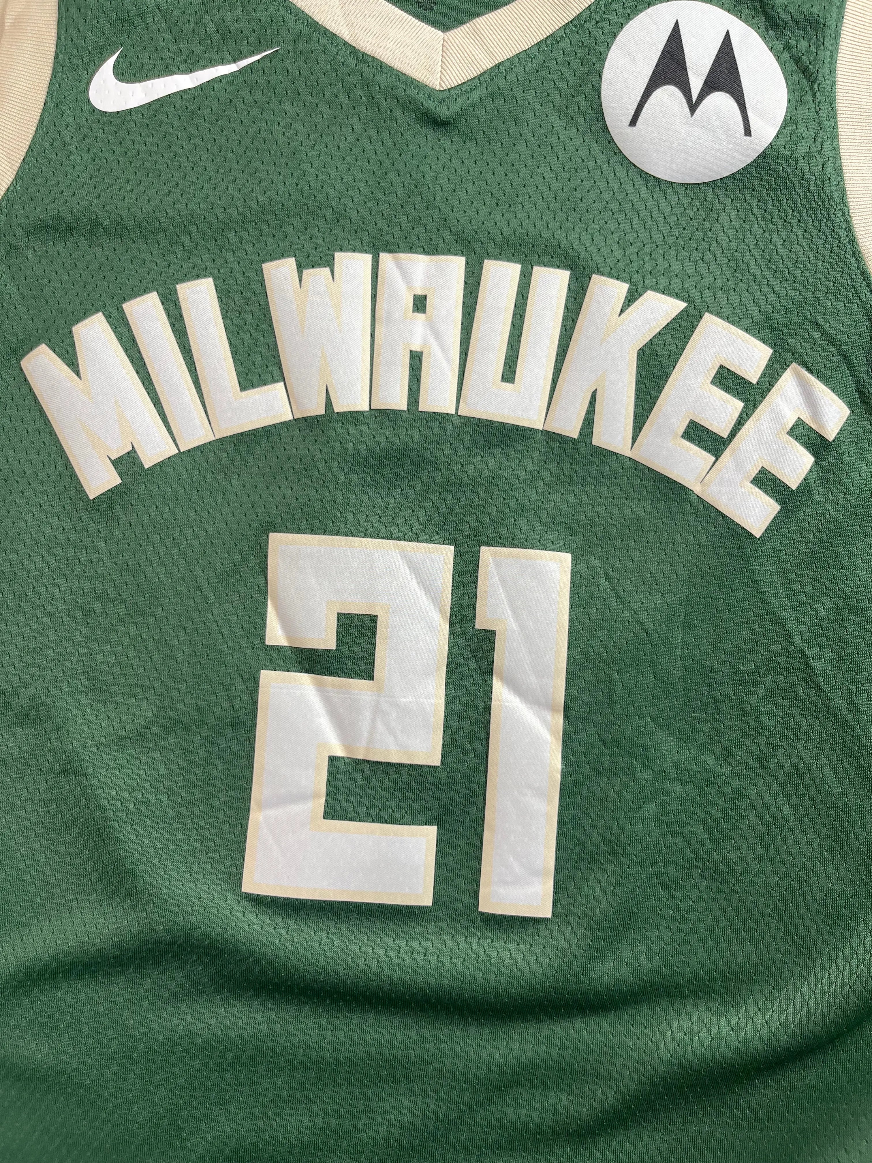Jrue Holiday #21 - Milwaukee Bucks Icon 2021-2023 - Nike (L) - Maillot NBA Andwan Shop