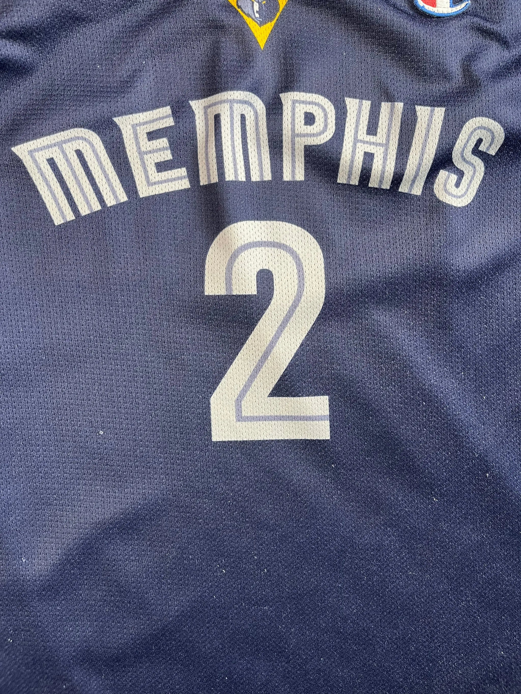 Juan Carlos Navarro #2 - Memphis Grizzlies Away 2008 - Champion (L) - Maillot NBA
