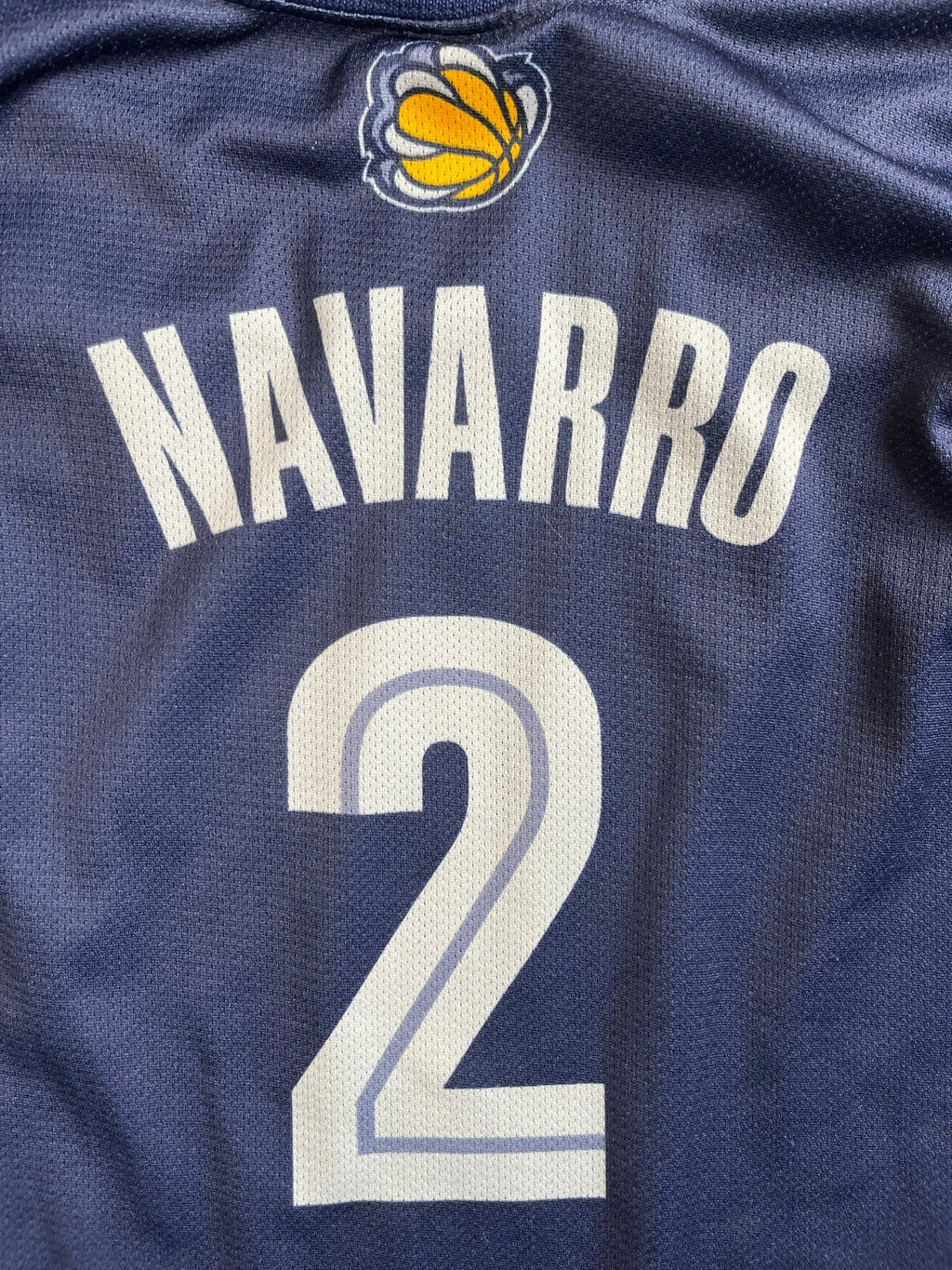 Juan Carlos Navarro #2 - Memphis Grizzlies Away 2008 - Champion (L) - Maillot NBA