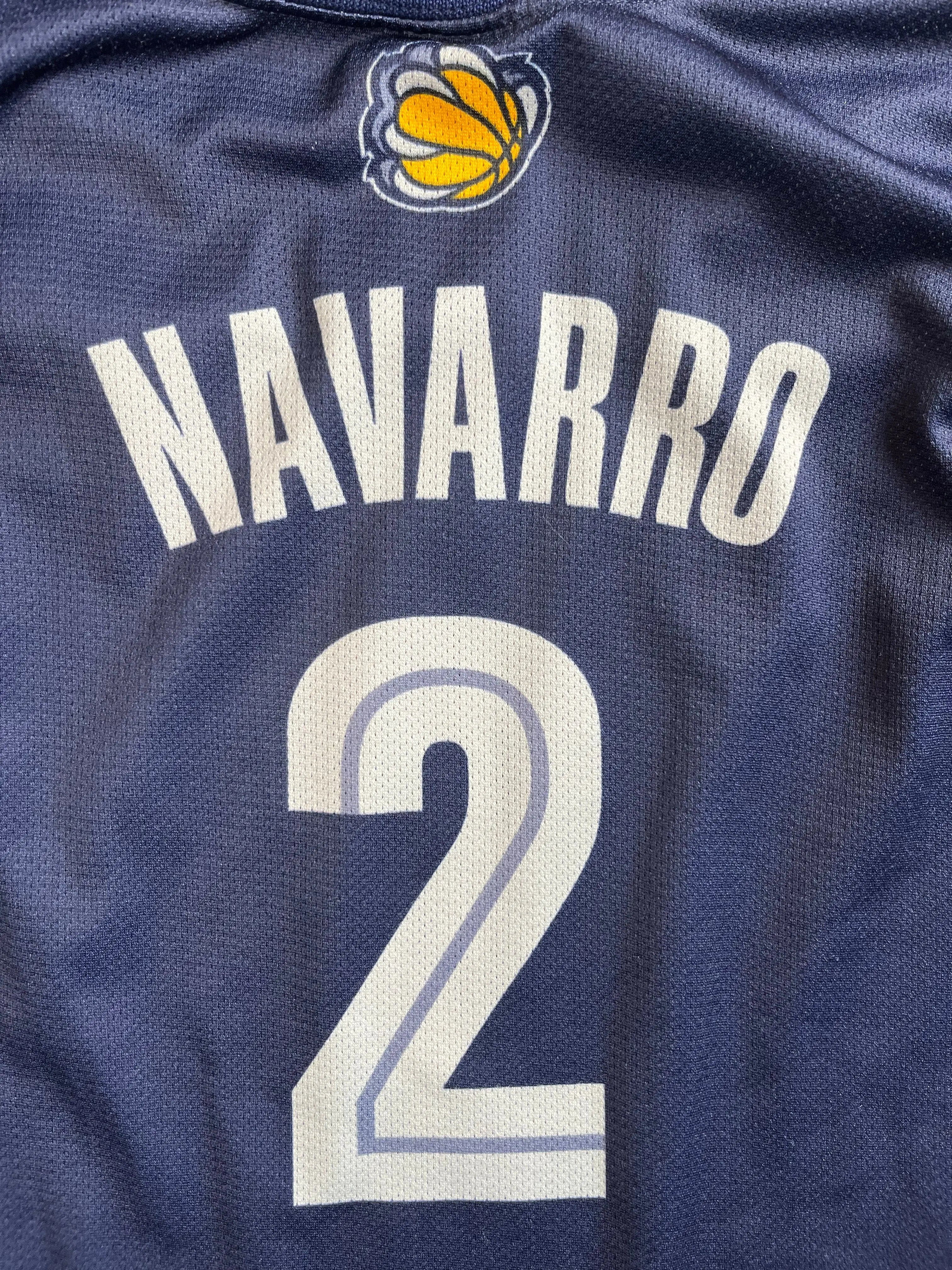Juan Carlos Navarro #2 - Memphis Grizzlies Away 2008 - Champion (L) - Maillot NBA
