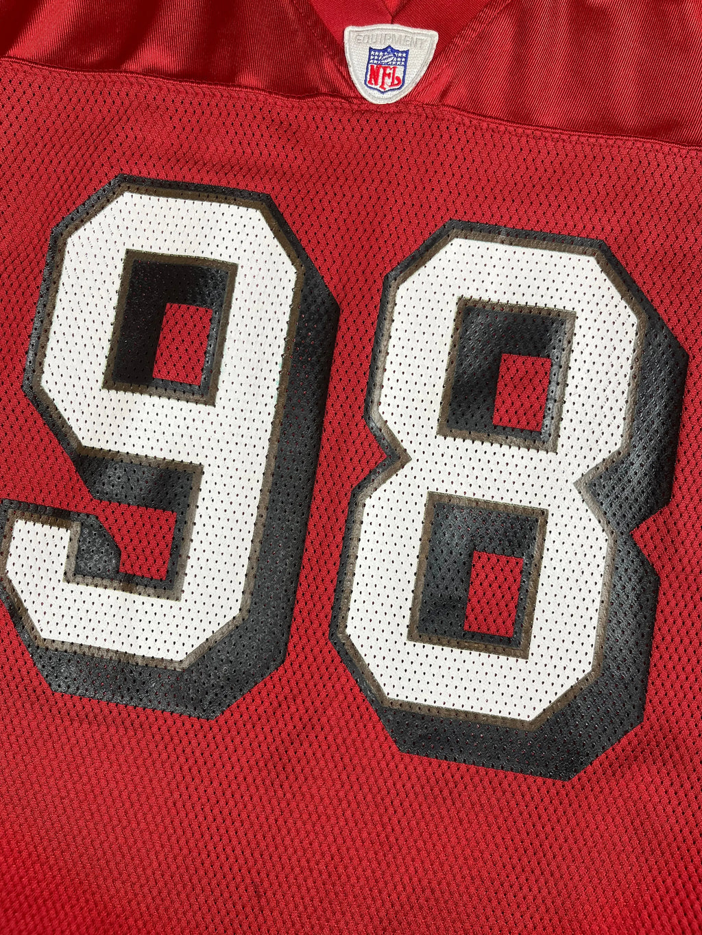 Julian Peterson #98 - San Francisco 49ers Home 2000-2005 - Reebok (S) - Maillot NFL Reebok