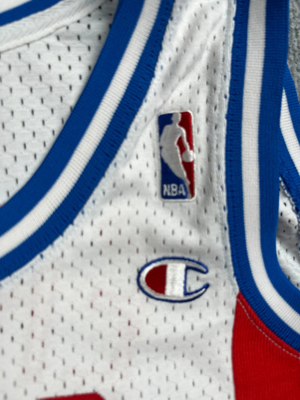 Julius Erving #32 - New York Nets Home Harwood Classics 1974-1976 - Champion (M) - Maillot NBA