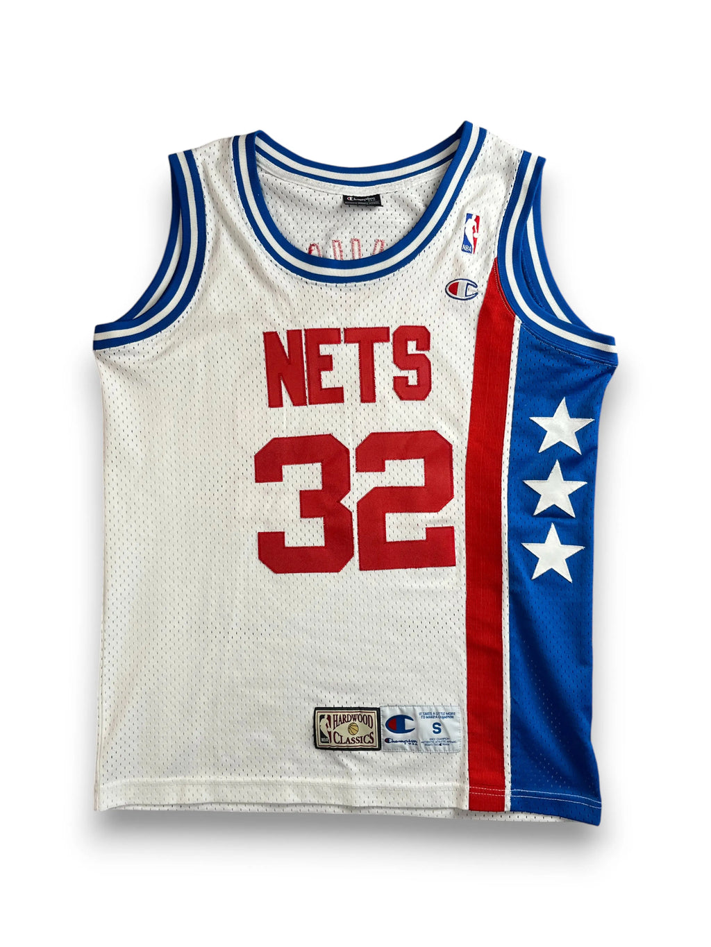 Julius Erving #32 - New York Nets Home Harwood Classics 1974-1976 - Champion (M) - Maillot NBA