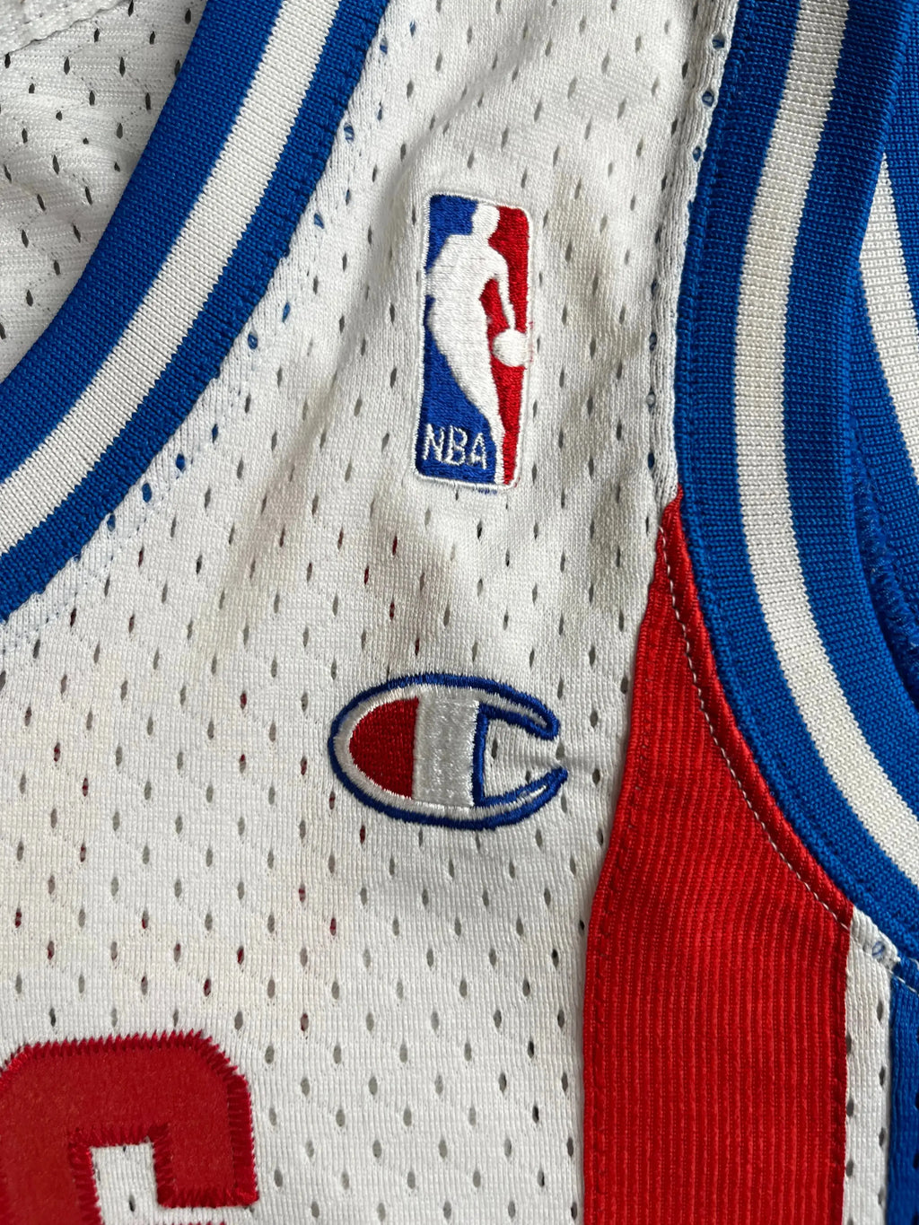 Julius Erving #32 - New York Nets Home Throwback 1973-1976 - Champion (S) - Maillot NBA Champion
