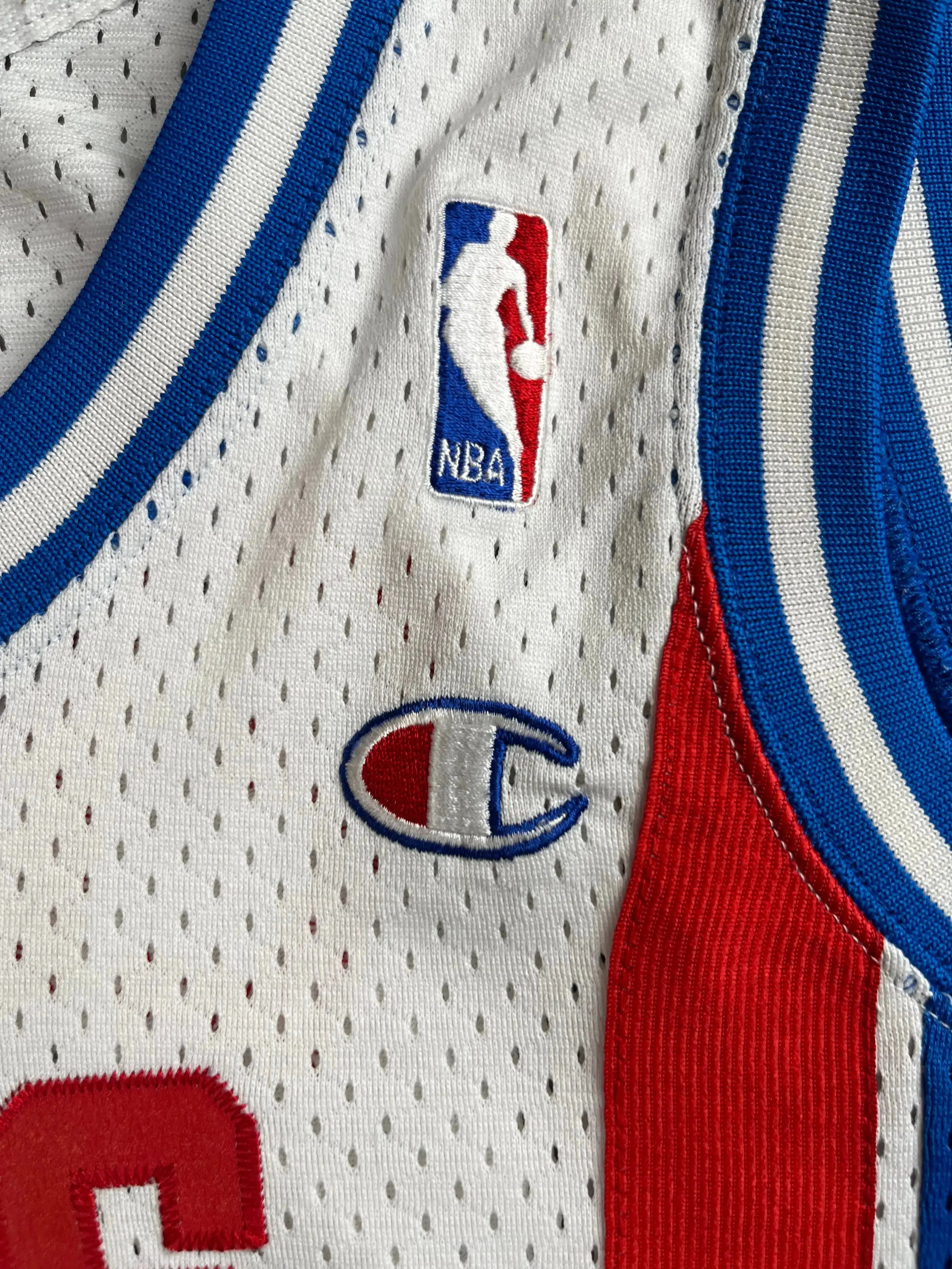 Julius Erving #32 - New York Nets Home Throwback 1973-1976 - Champion (S) - Maillot NBA Champion