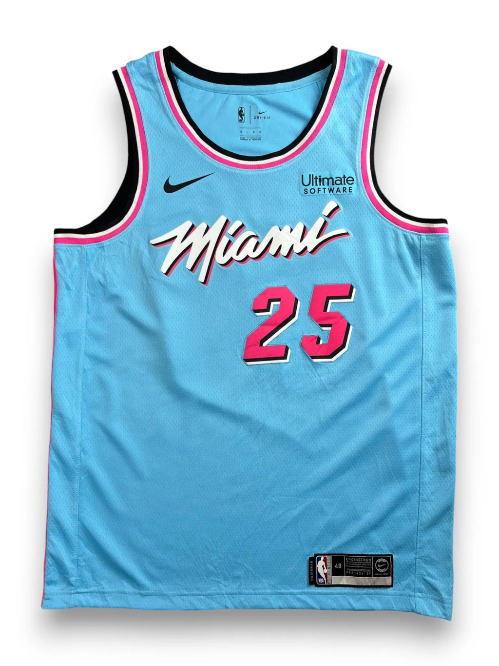 Kendrick Nunn #25 - Miami Heat City Vice 2019-2020 - Nike (L) - Maillot NBA Andwan Shop