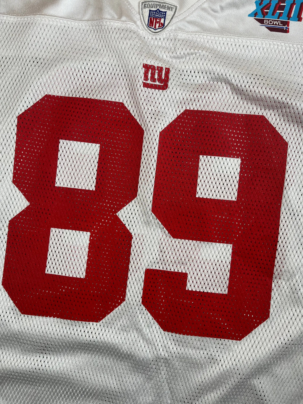 Kevin Boss #89 - New York Giants Away Super Bowl XLII 2007-2010 - Reebok (M) - Maillot NFL Reebok