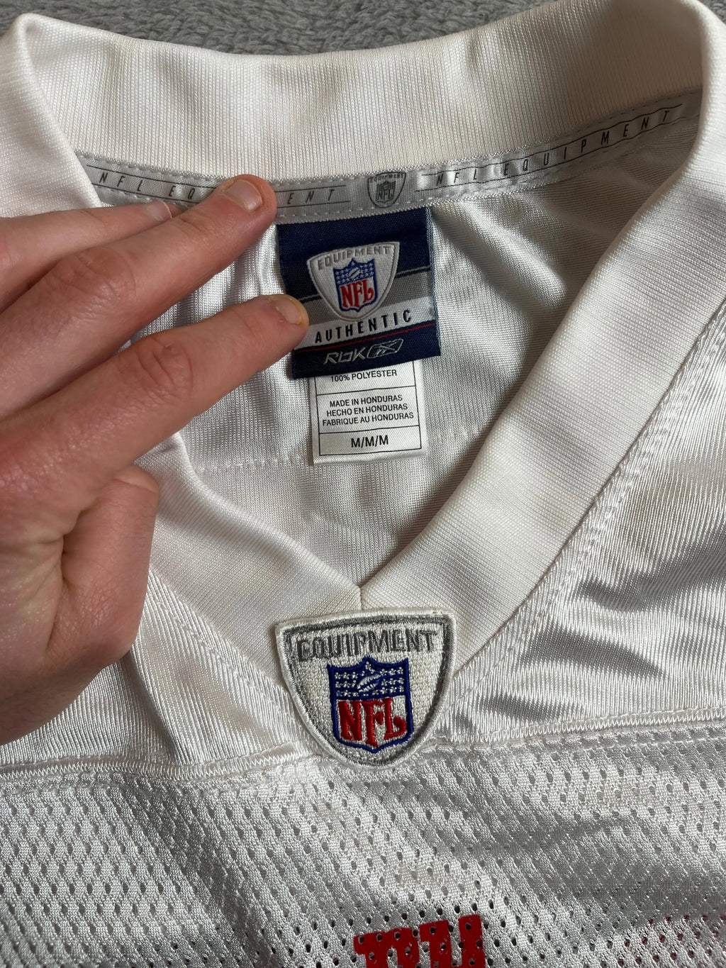 Kevin Boss #89 - New York Giants Away Super Bowl XLII 2007-2010 - Reebok (M) - Maillot NFL Reebok