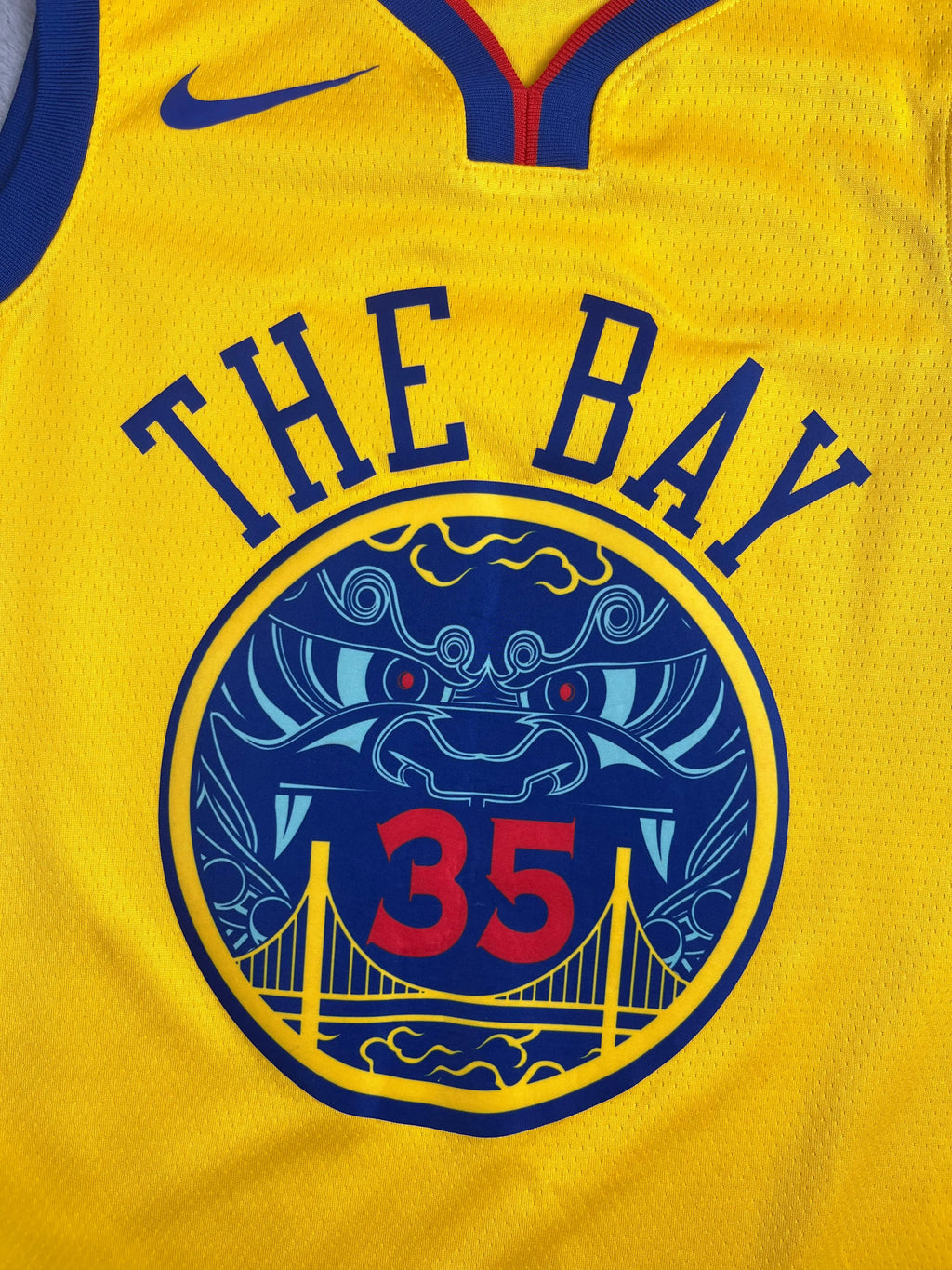 Kevin Durant #35 - Golden State Warriors City Edition 2017-2018 - Nike (M) - Maillot NBA