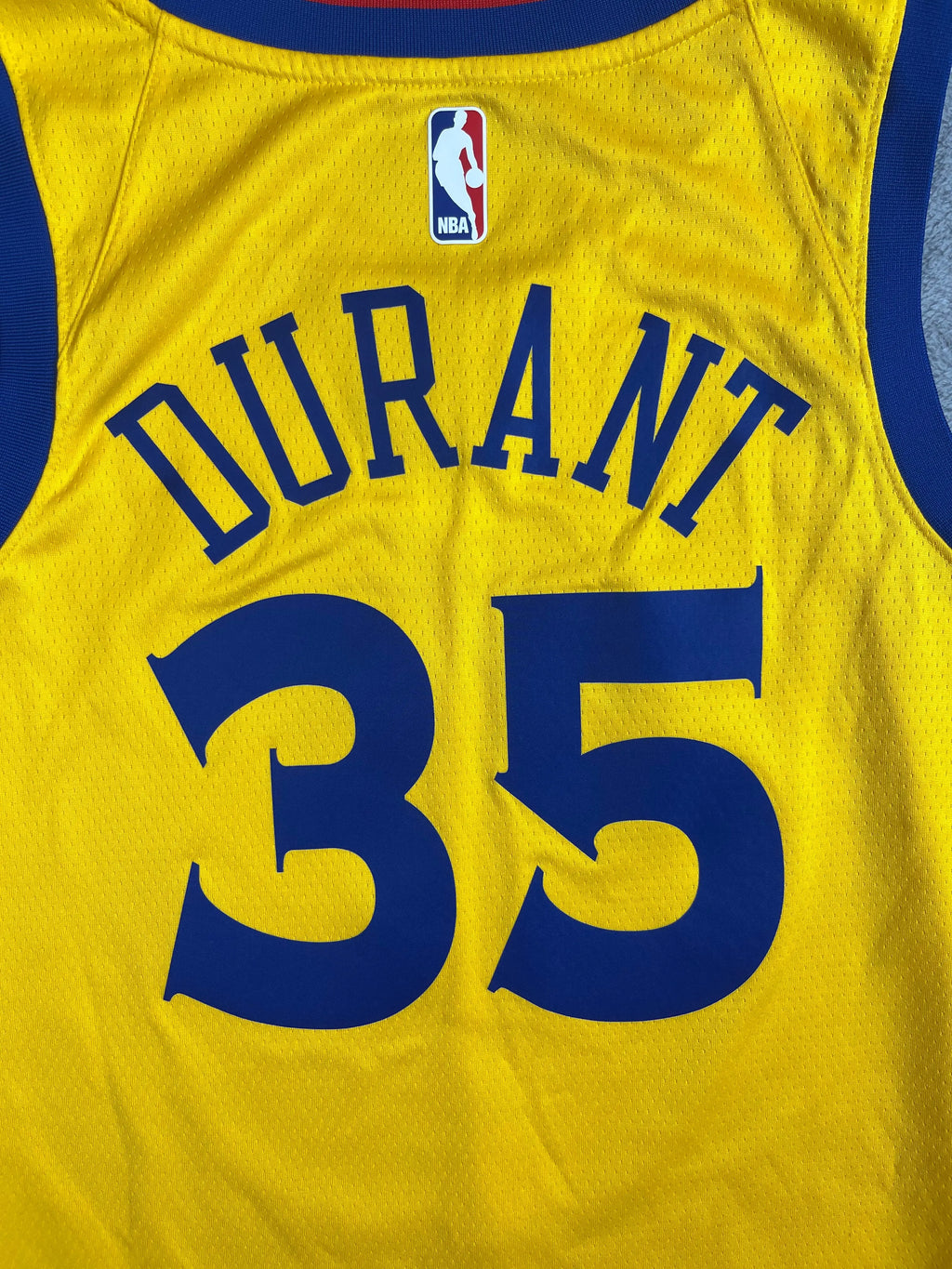 Kevin Durant #35 - Golden State Warriors City Edition 2017-2018 - Nike (M) - Maillot NBA