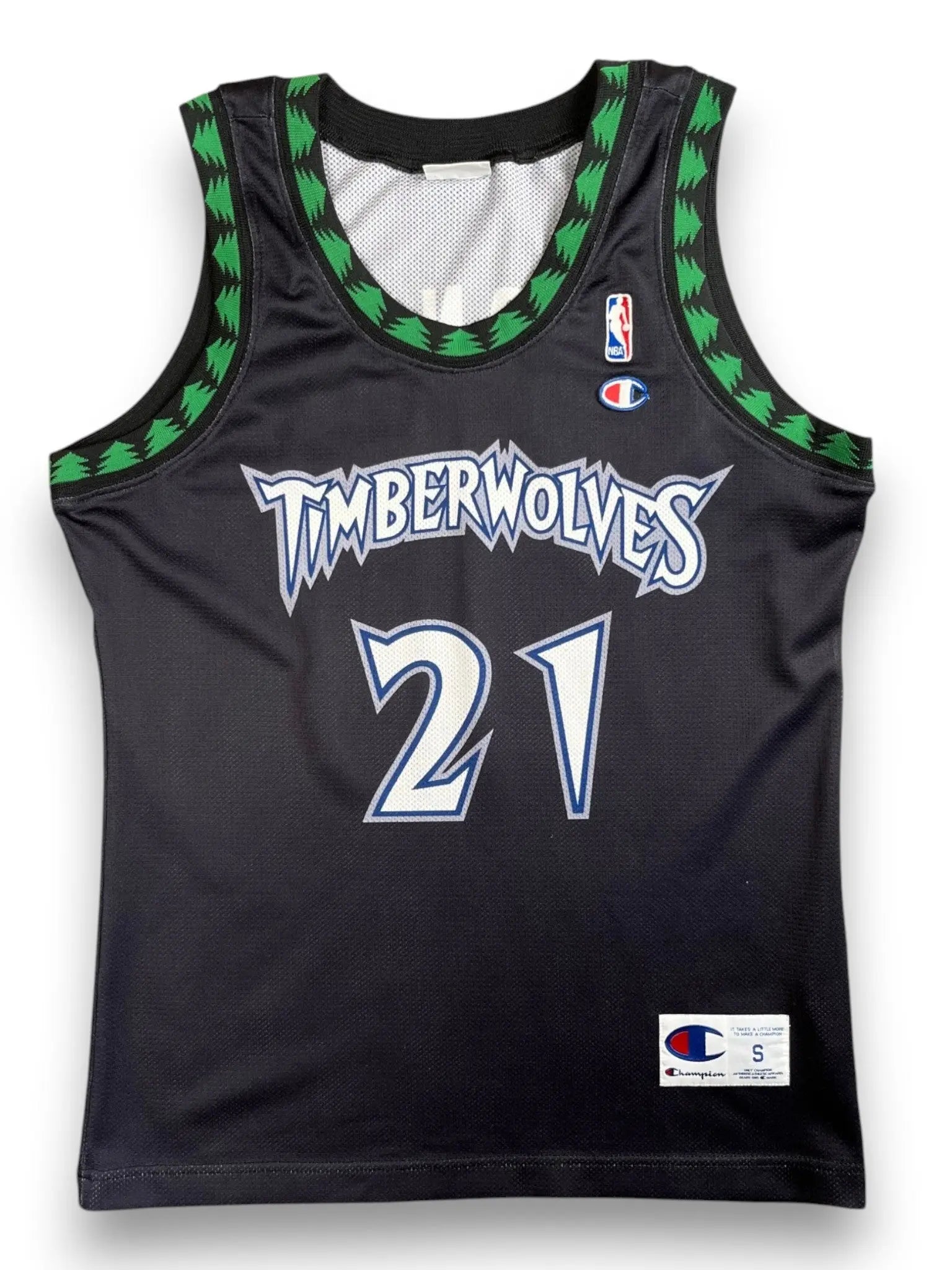 Kevin Garnett #21 - Minnesota Timberwolves Alternate 1998-2007 - Champion (S) - Maillot NBA