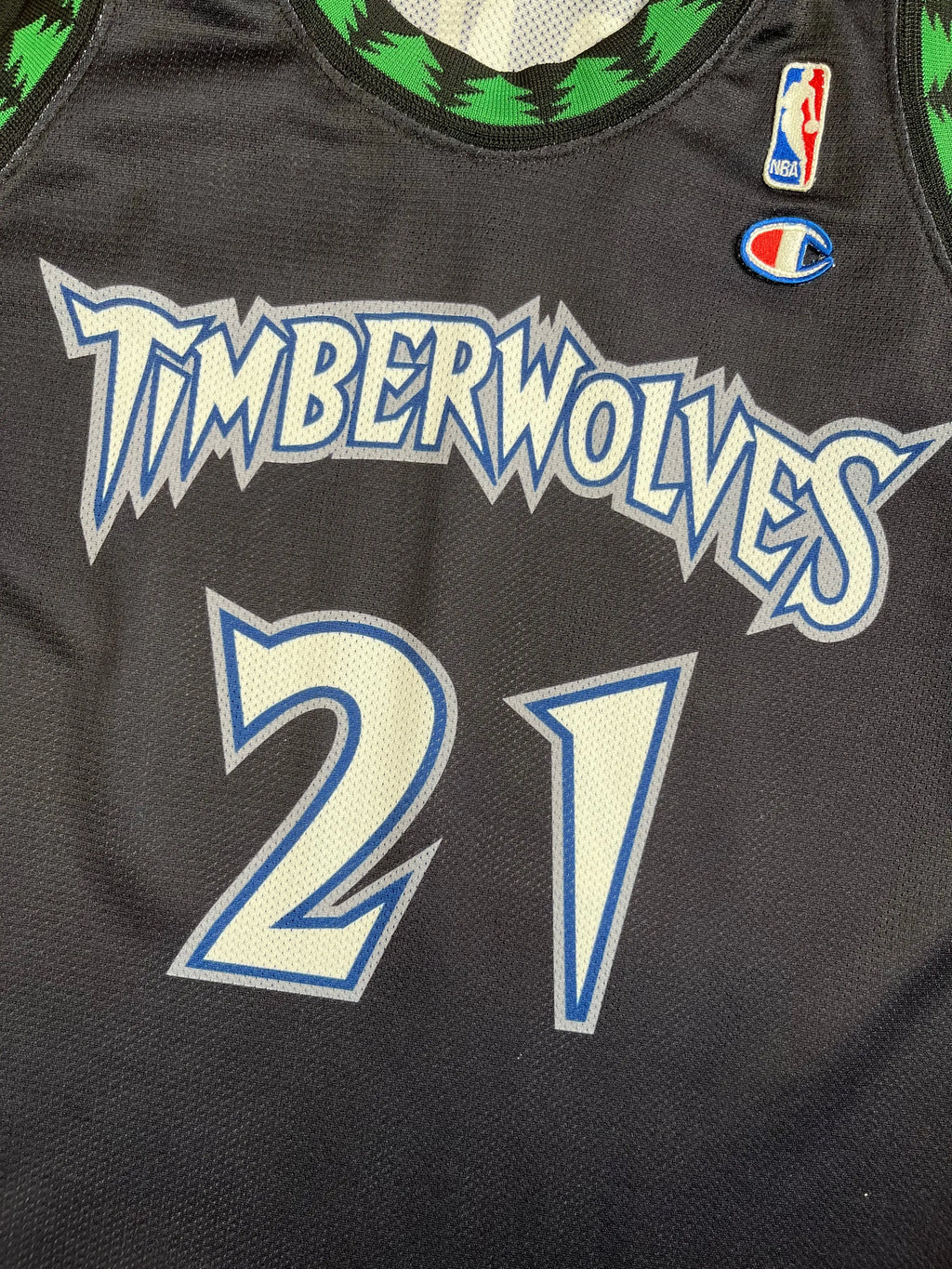 Kevin Garnett #21 - Minnesota Timberwolves Alternate 1998-2007 - Champion (S) - Maillot NBA