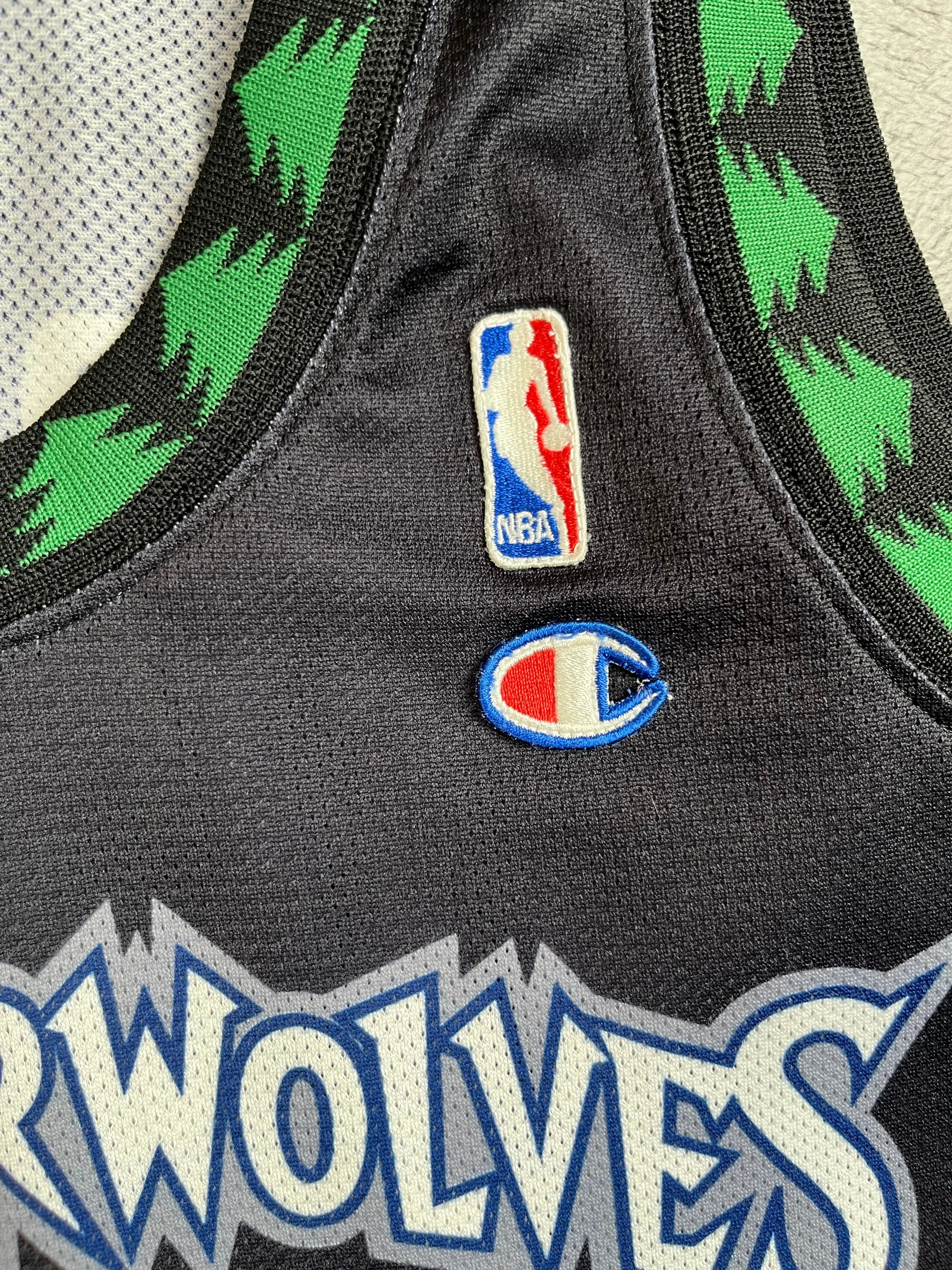 Kevin Garnett #21 - Minnesota Timberwolves Alternate 1998-2007 - Champion (S) - Maillot NBA