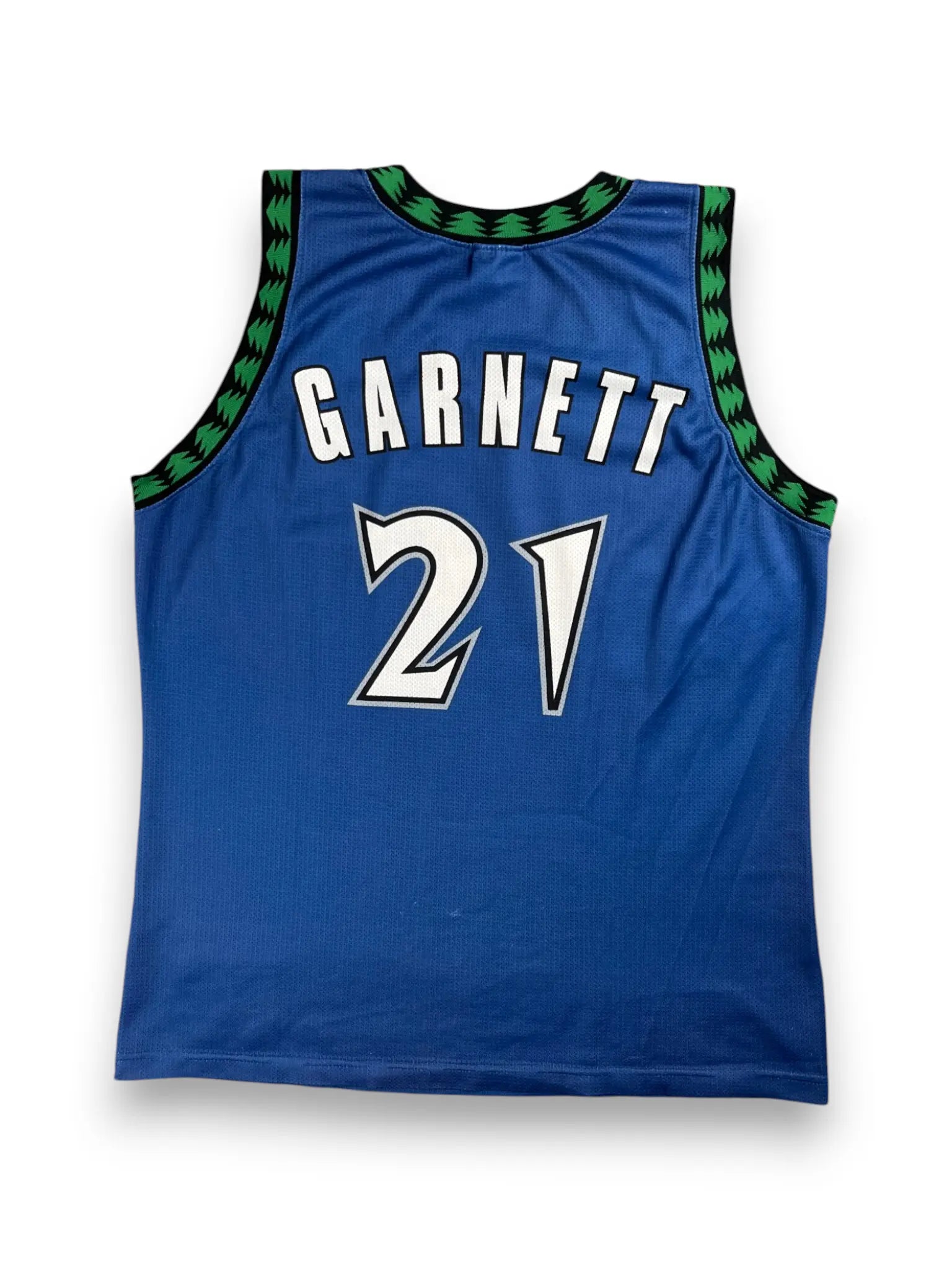 Kevin Garnett #21 - Minnesota Timberwolves Away 1997-2007 - Champion (L) - Maillot NBA