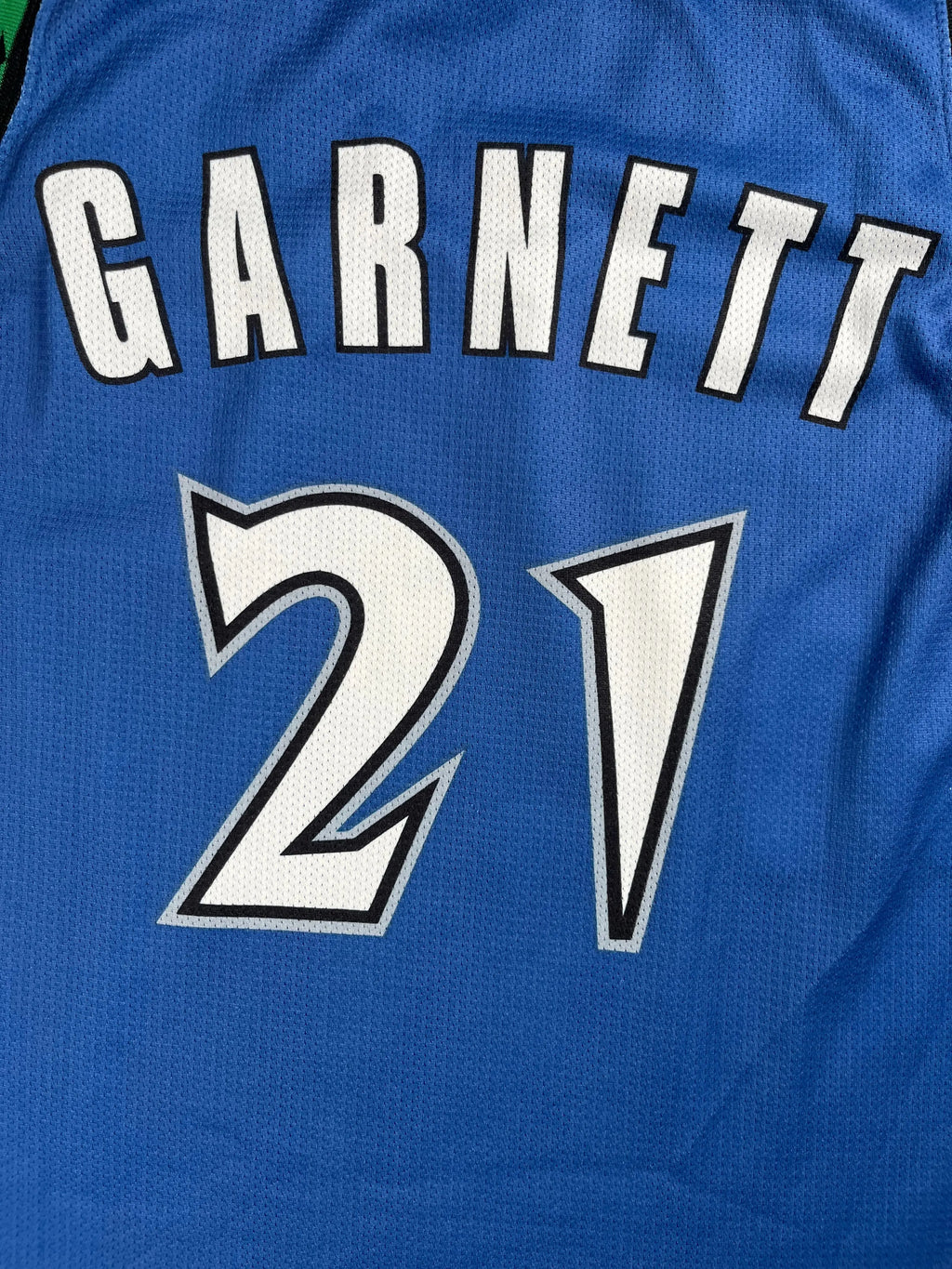 Kevin Garnett #21 - Minnesota Timberwolves Away 1997-2007 - Champion (L) - Maillot NBA