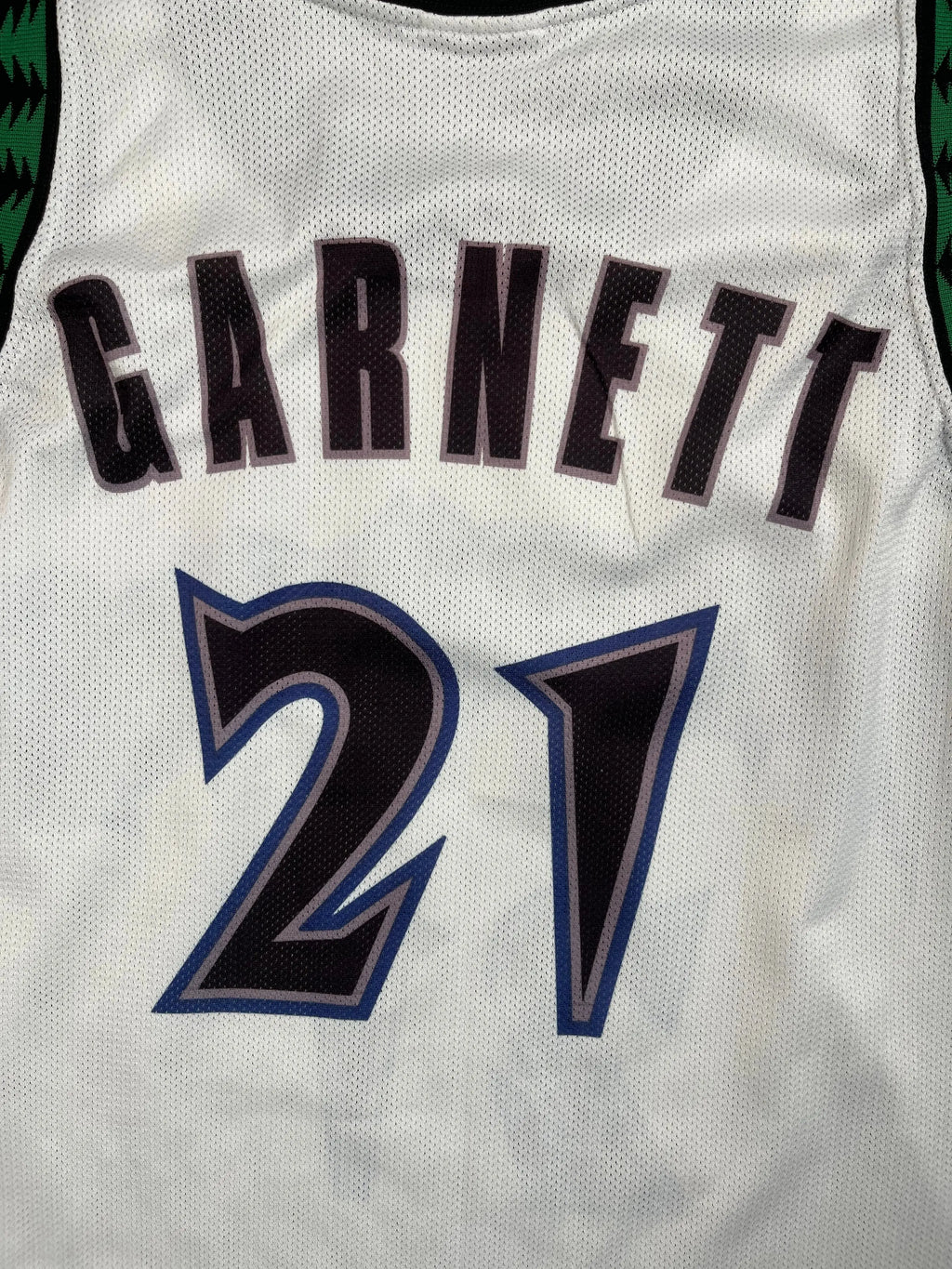 Kevin Garnett #21 - Minnesota Timberwolves Home 1997-2007 - Champion (M) - Maillot NBA Champion