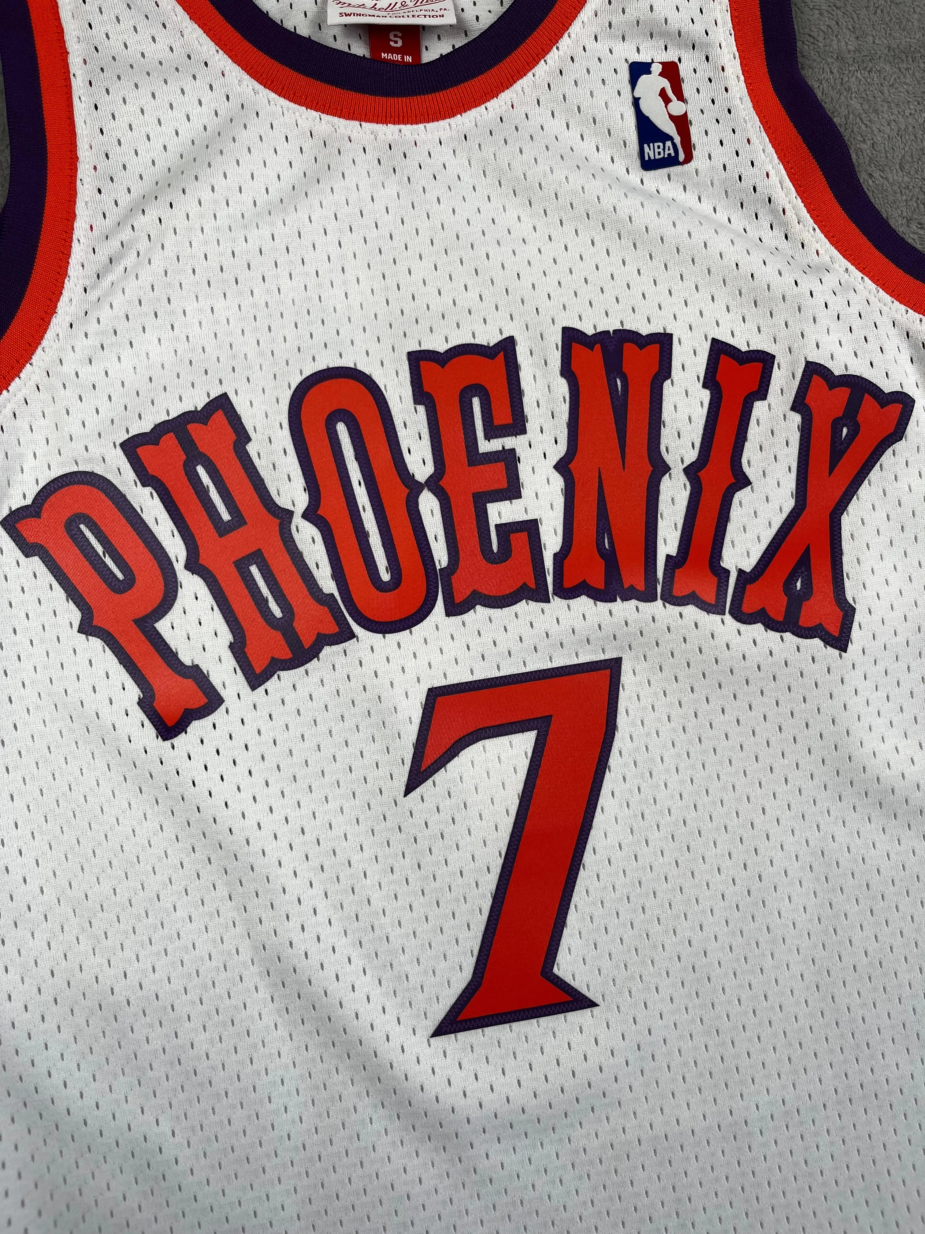 Kevin Johnson #7 - Phoenix Suns Home 1989-1992 - Mitchell & Ness (S) - Maillot NBA