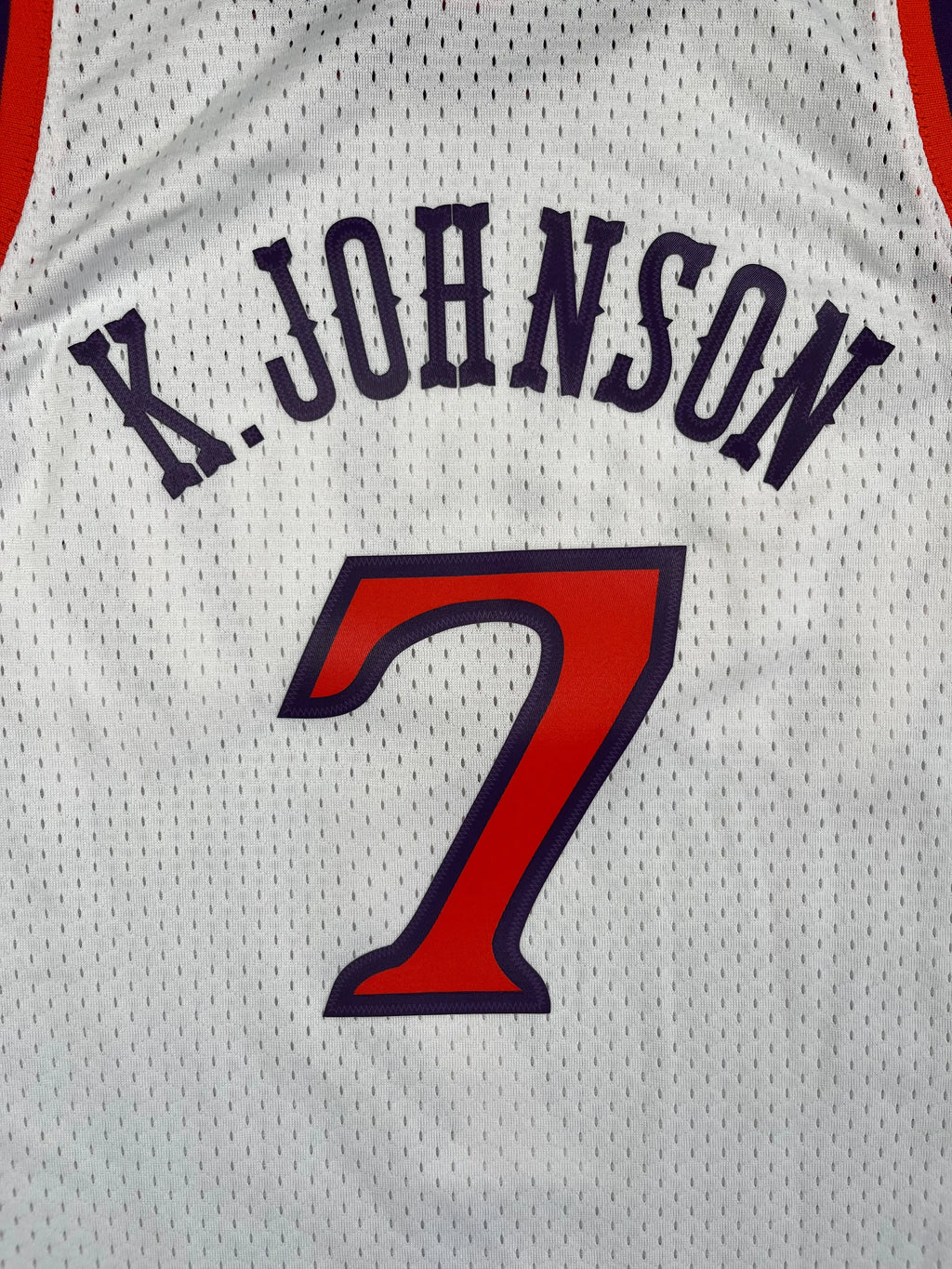 Kevin Johnson #7 - Phoenix Suns Home 1989-1992 - Mitchell & Ness (S) - Maillot NBA