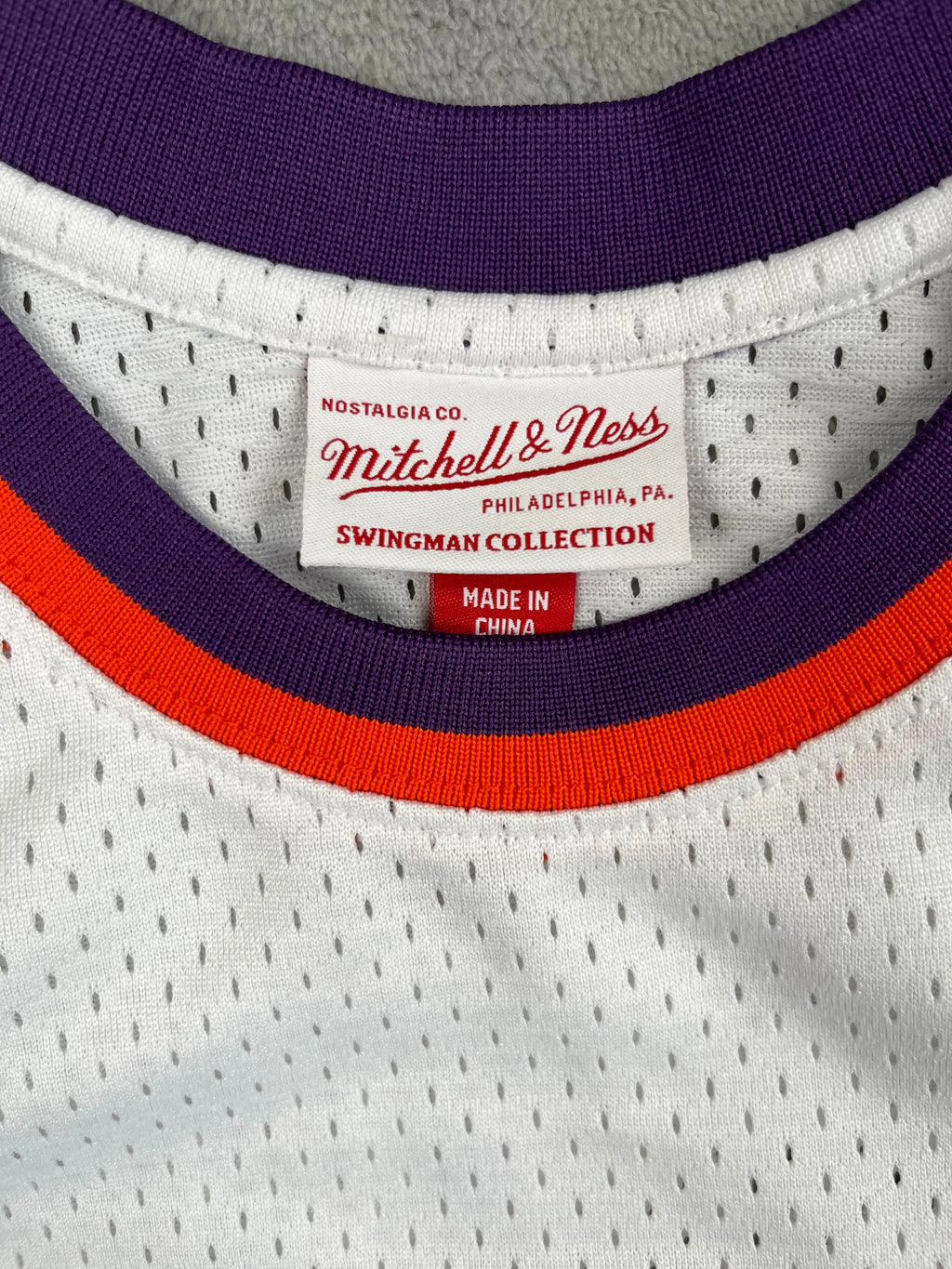 Kevin Johnson #7 - Phoenix Suns Home 1989-1992 - Mitchell & Ness (S) - Maillot NBA