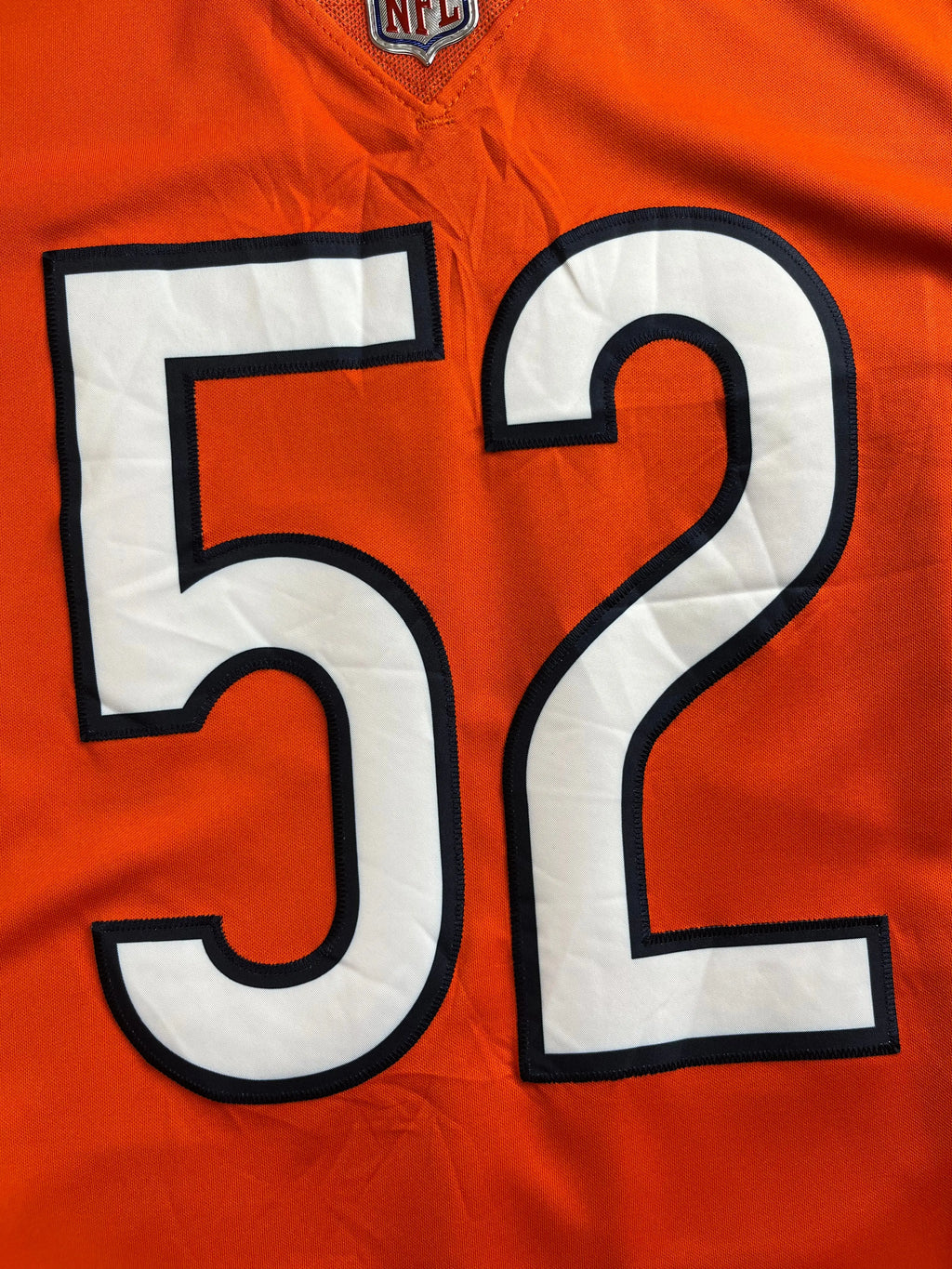 Khalil Mack #52 - Chicago Bears Alternate 2018-2021 - Nike Vapor Elite (S) - Maillot NFL Andwan Shop
